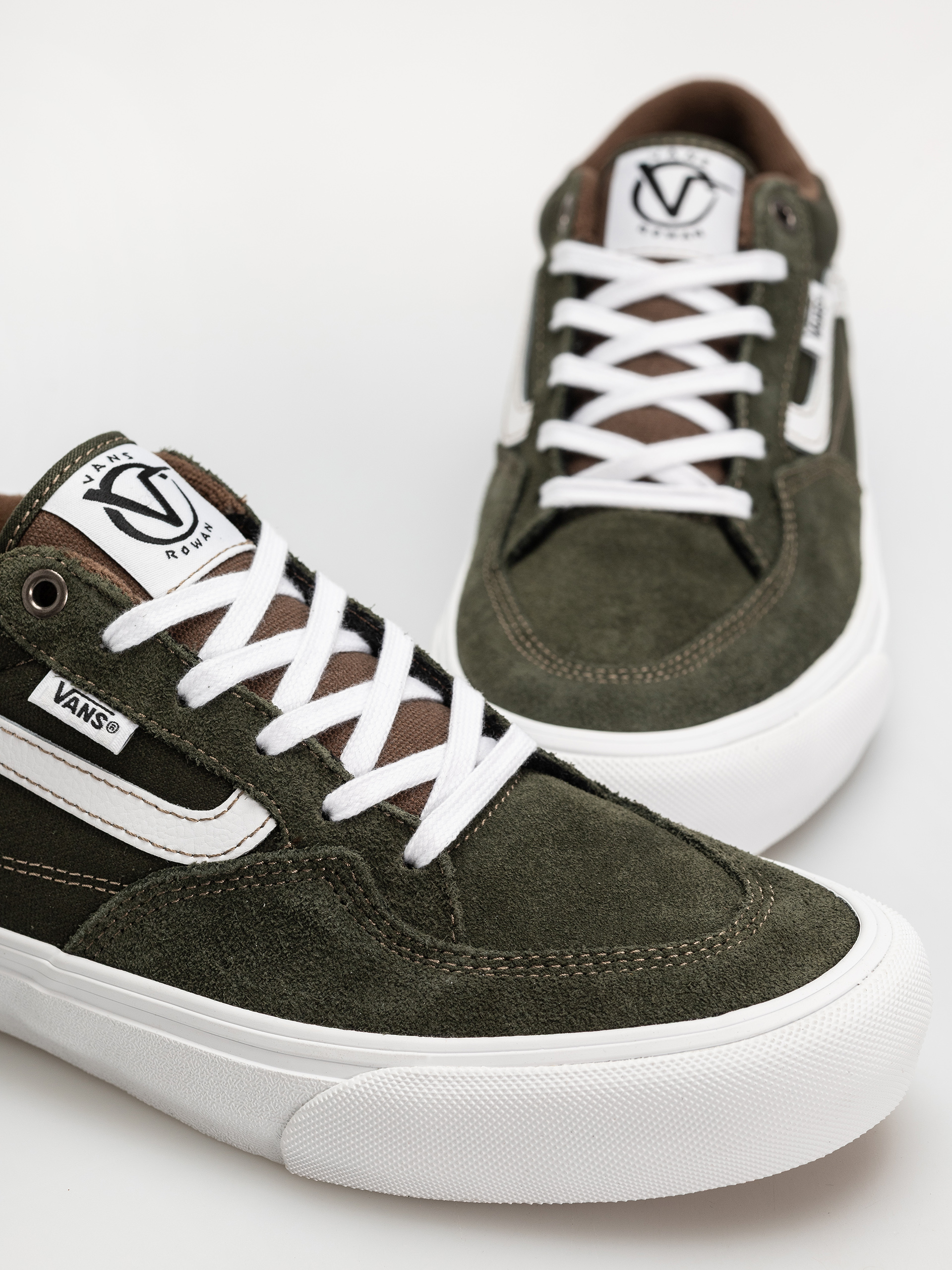 Topánky Vans Skate Rowan (green/brown)