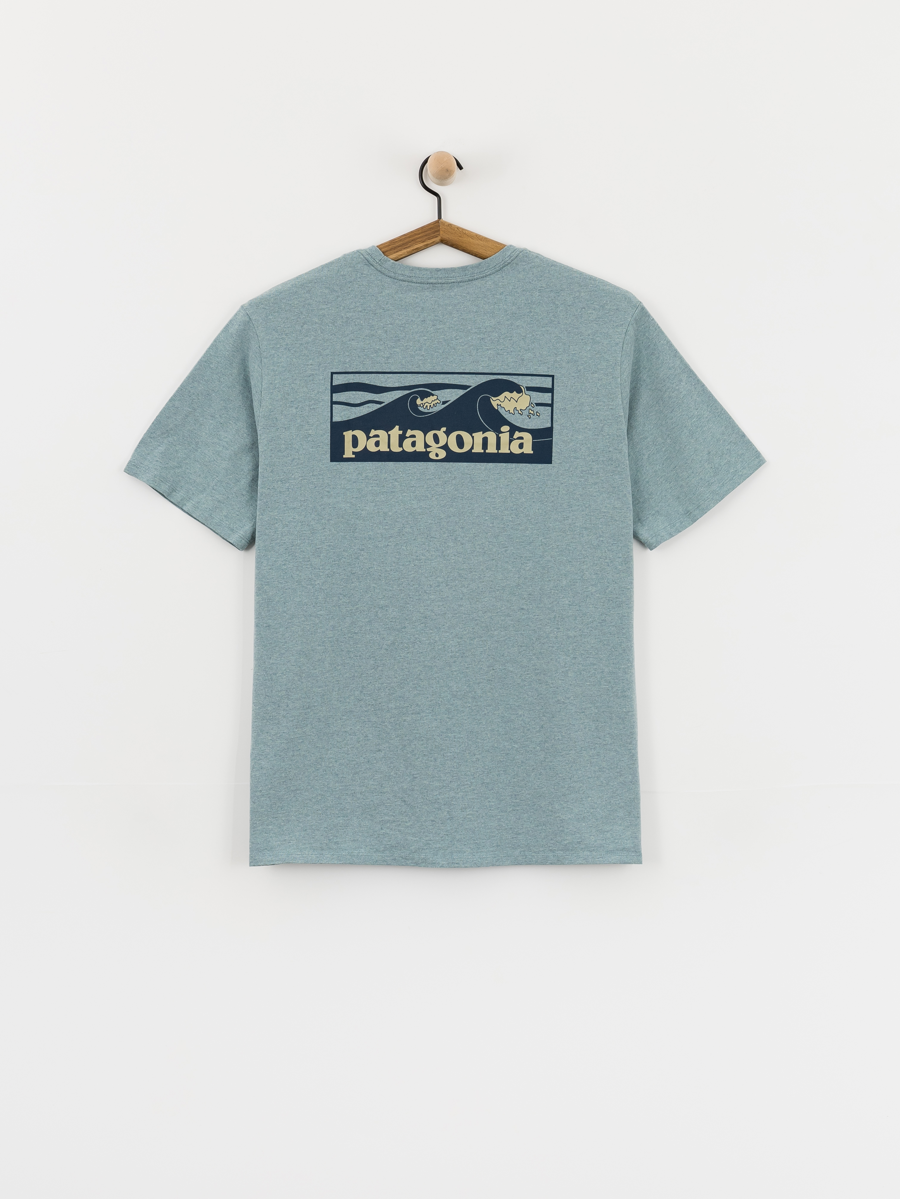 Tričko Patagonia Boardshort Logo Pocket Responsibili (blue sage)