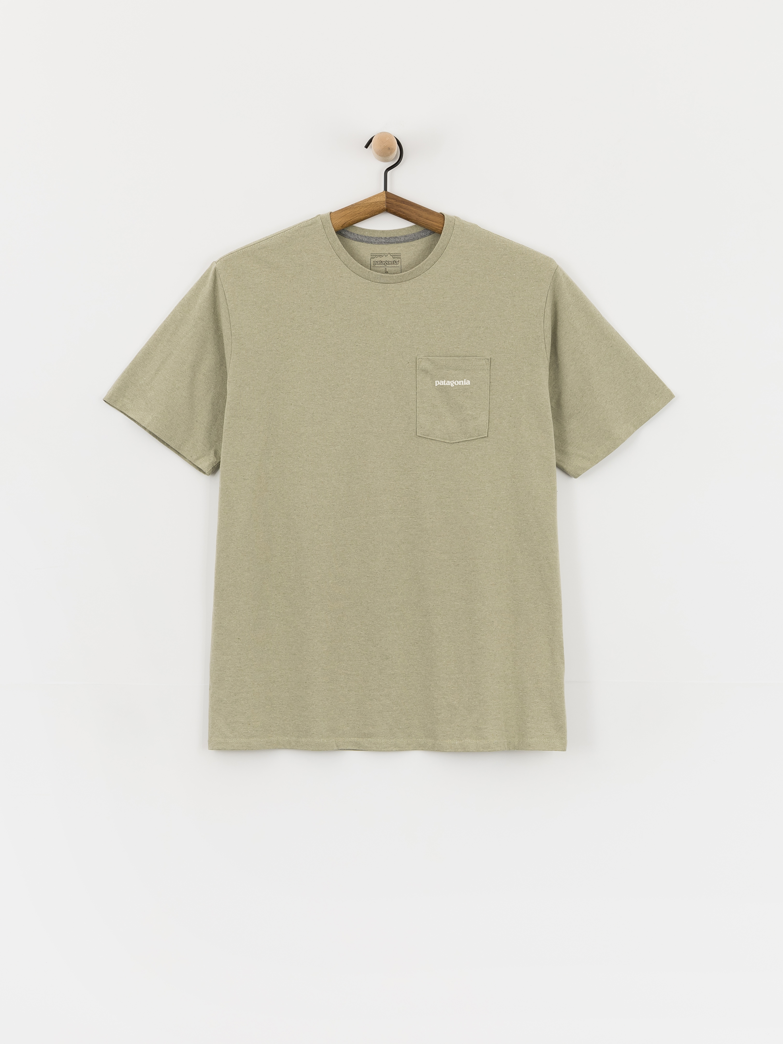 Tričko Patagonia Boardshort Logo Pocket Responsibili (gumtree green)