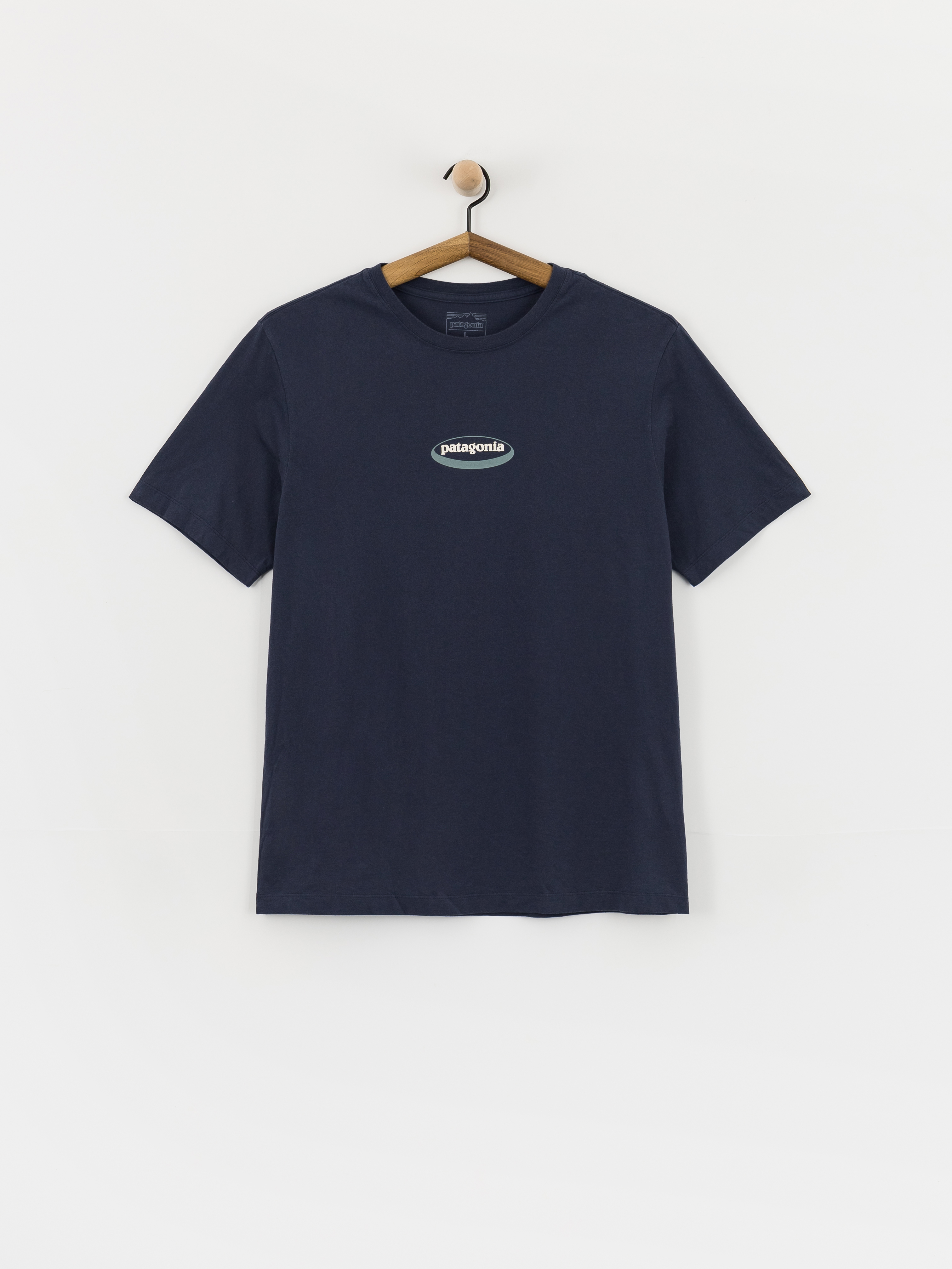 Tričko Patagonia 95 Oval Logo (new navy/kaleido)
