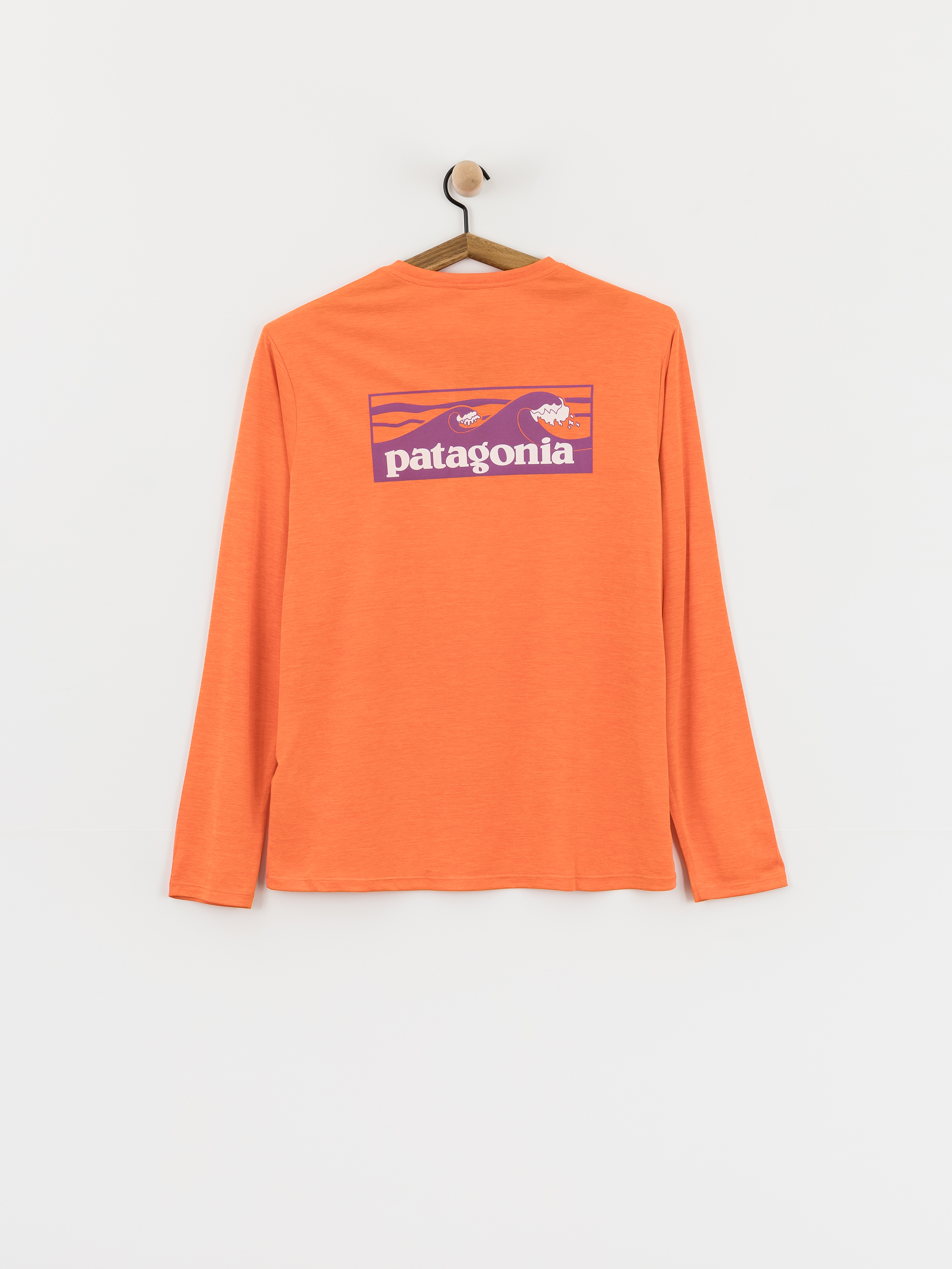 Triko Patagonia Capilene Cool Boardshort Logo (orange peel/light orange peel)
