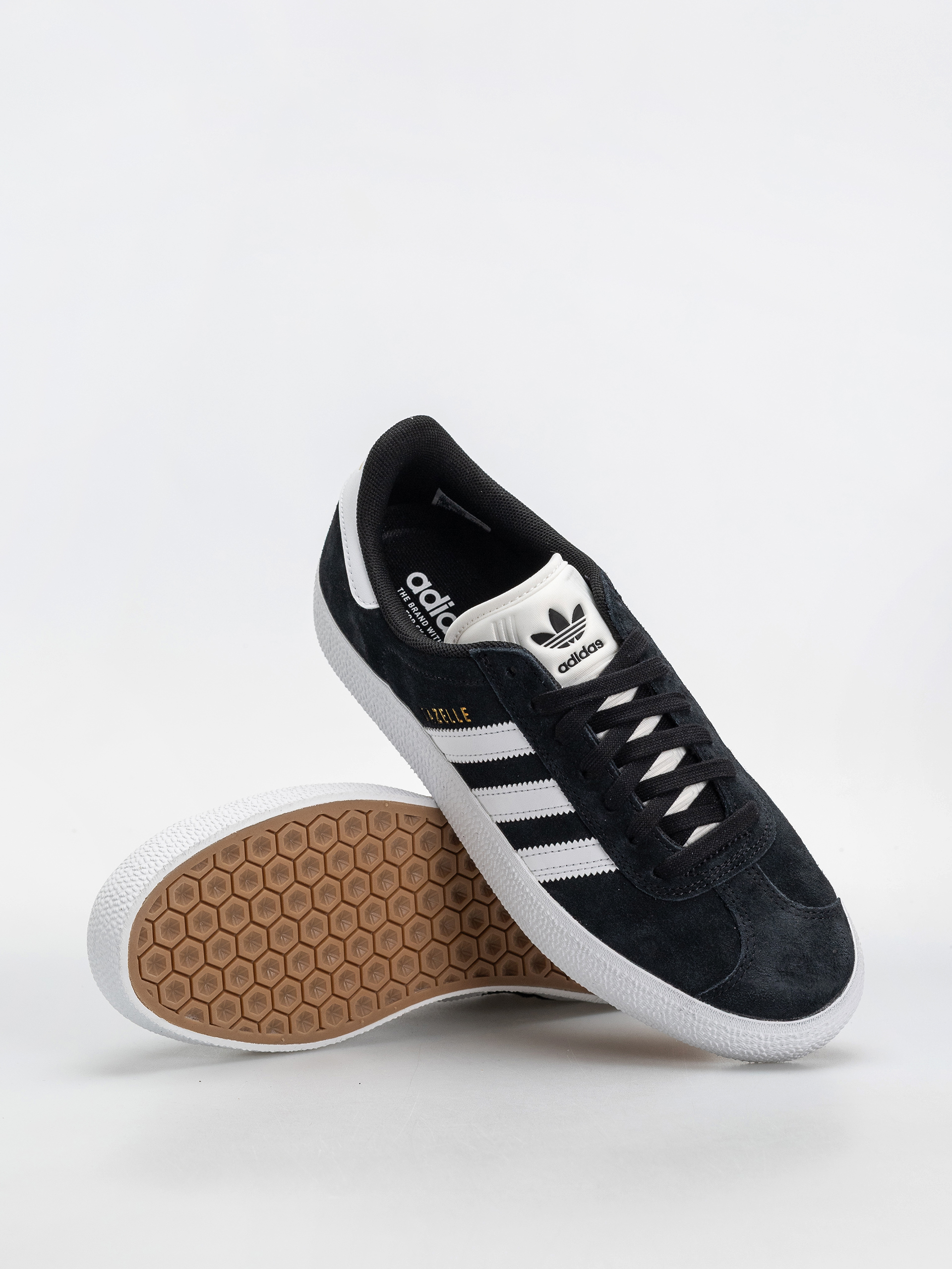 Topánky adidas Gazelle Adv (cblack/ftwwht/goldmt)