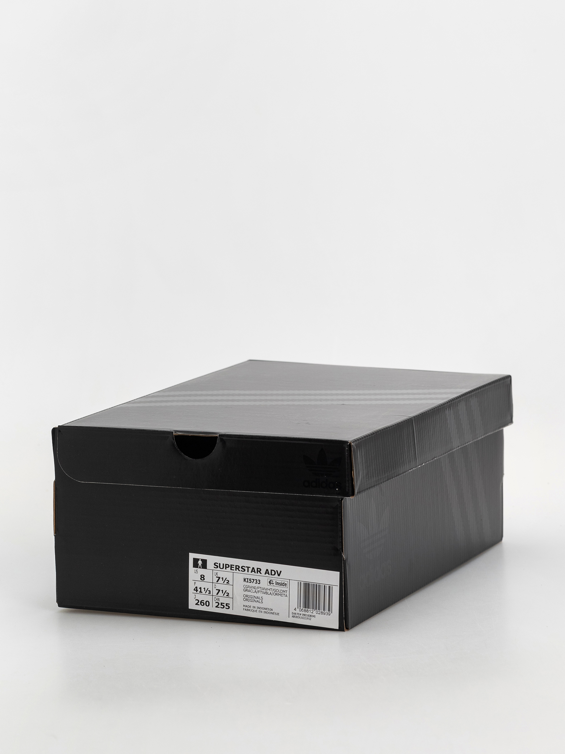 Topánky adidas Superstar Adv (cgrani/ftwwht/goldmt)