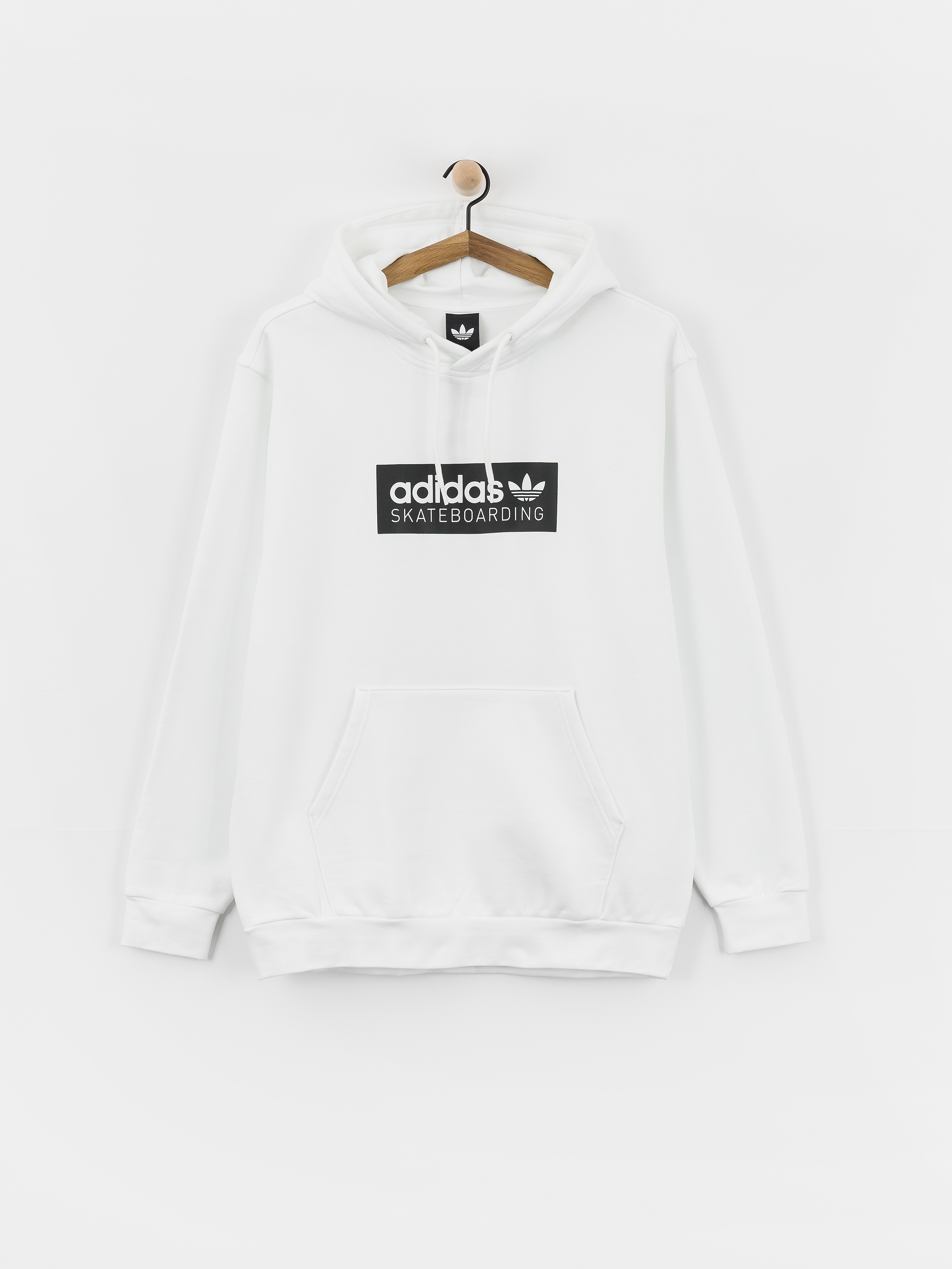 Mikina s kapucu0148ou adidas Skt Logo HD (white)
