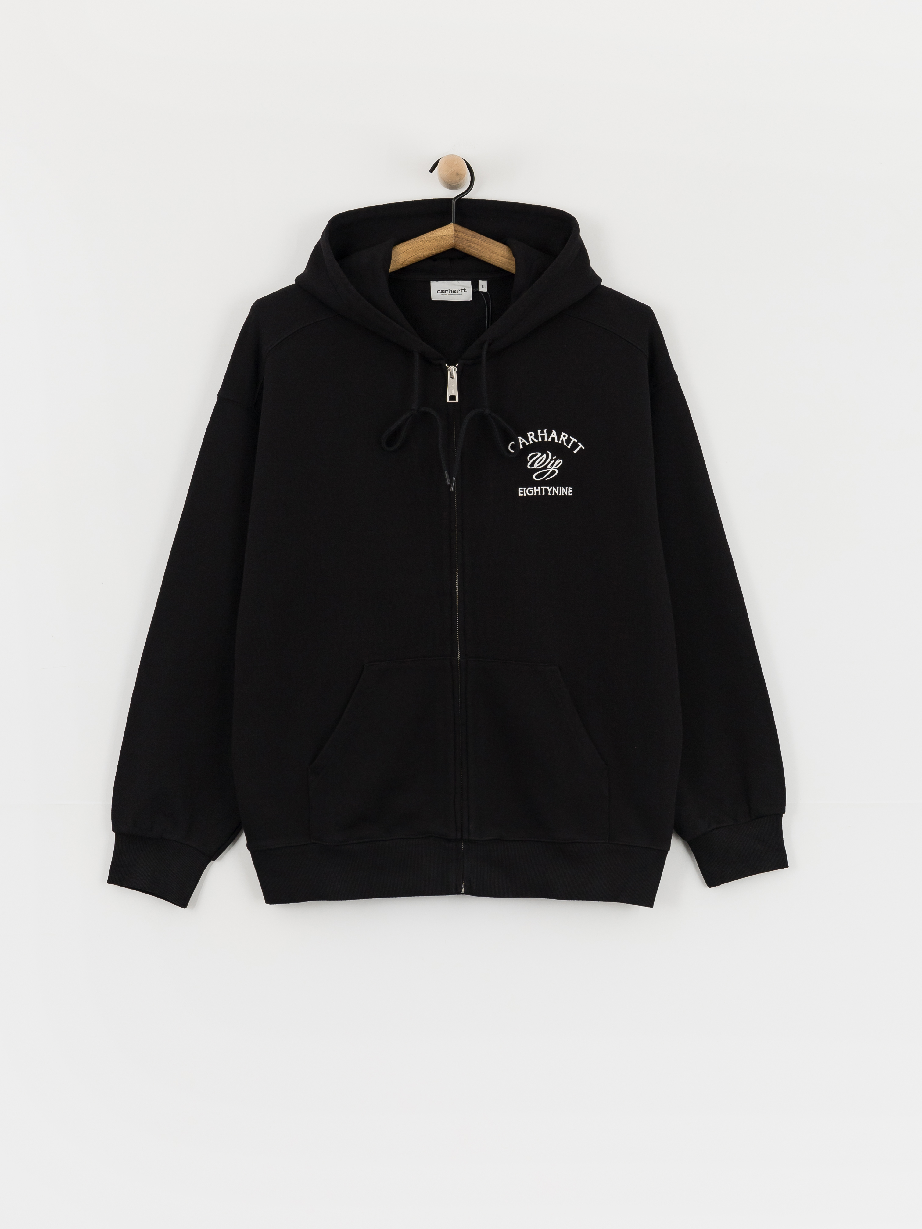 Mikina s kapucňou Carhartt WIP Eightynine ZHD (black)
