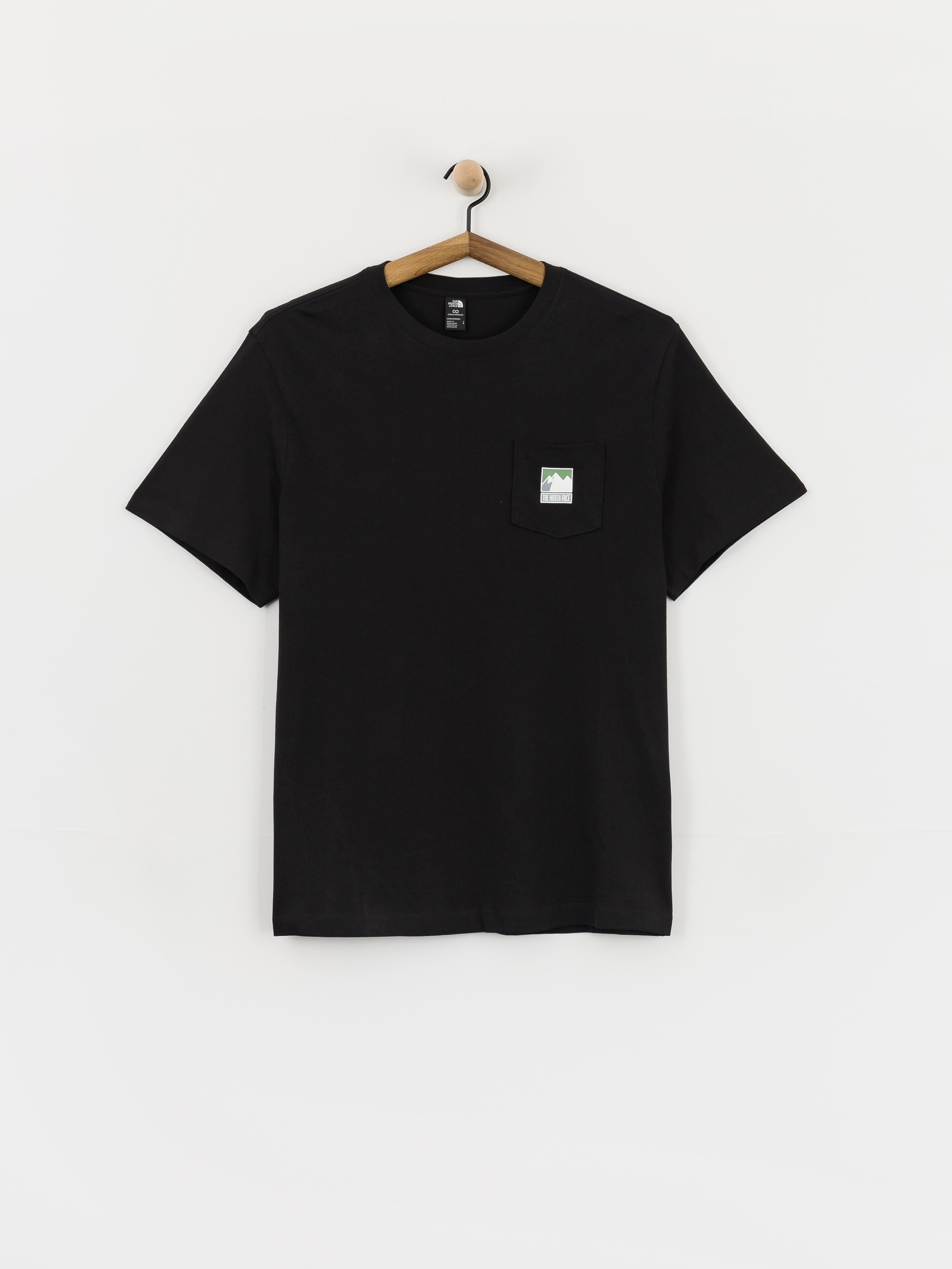 Tričko The North Face Mountain Logo Relaxed (tnf black)