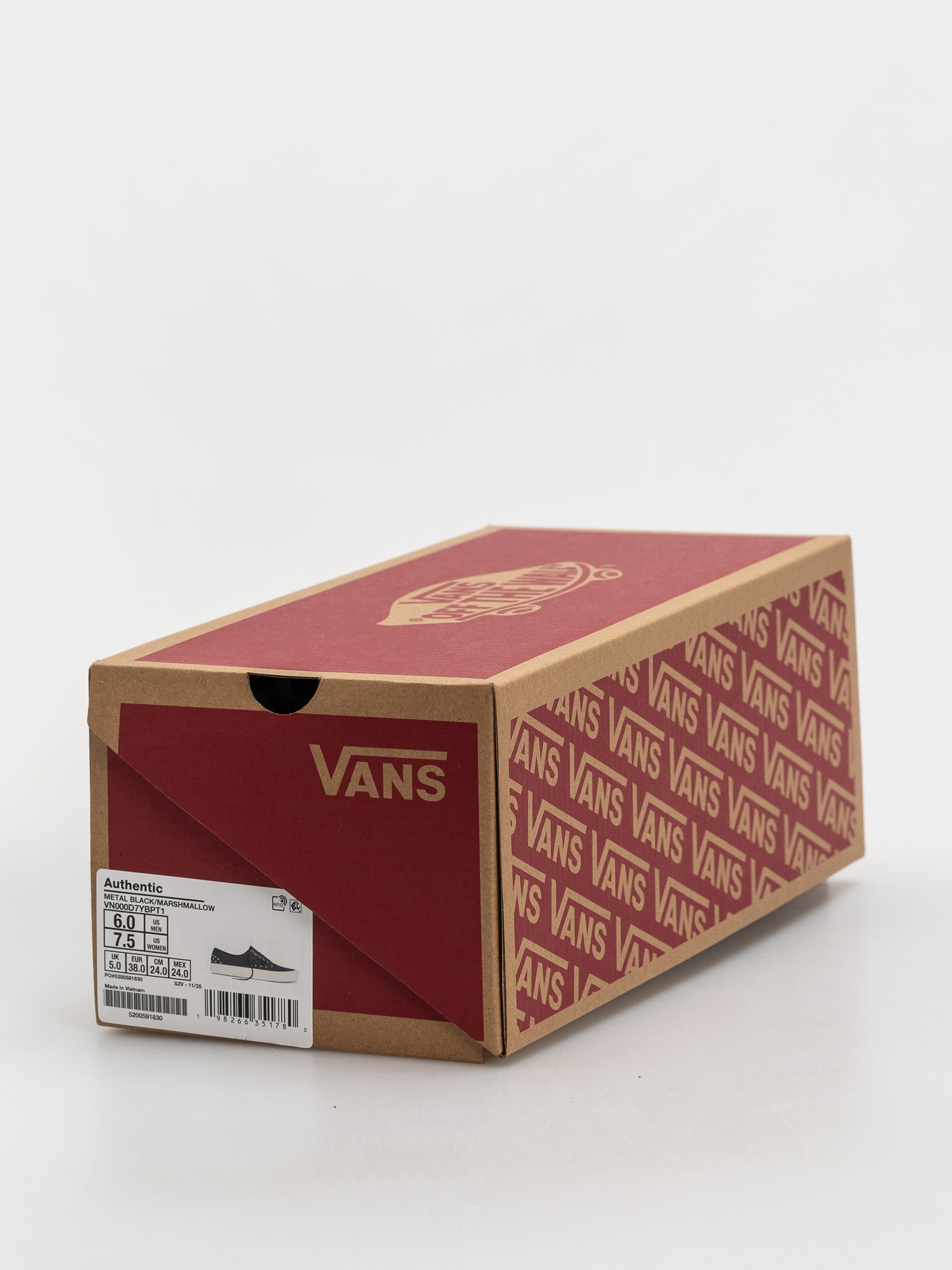 Topánky Vans Authentic (metl black/marshmall)