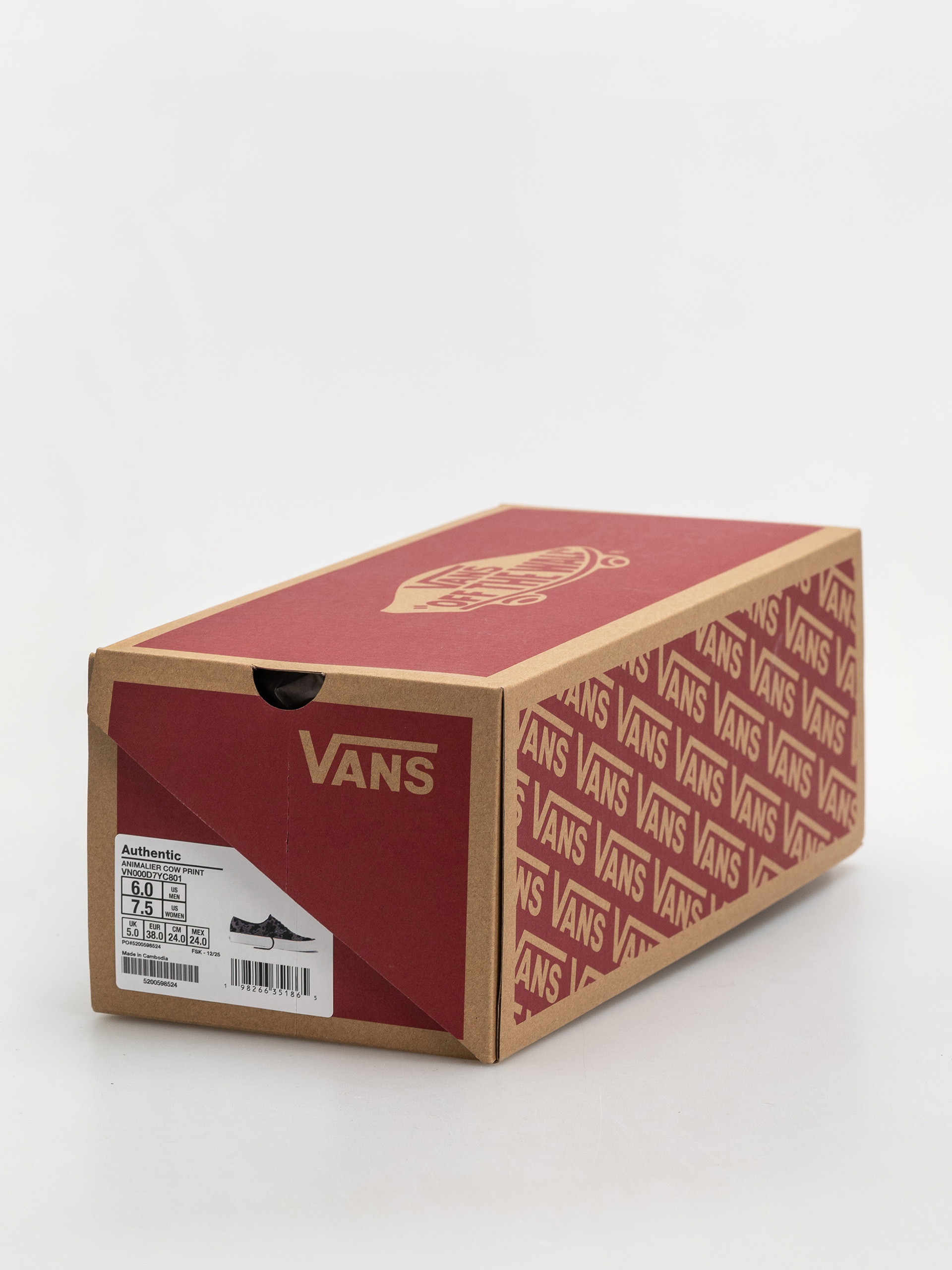 Topánky Vans Authentic (cow print)