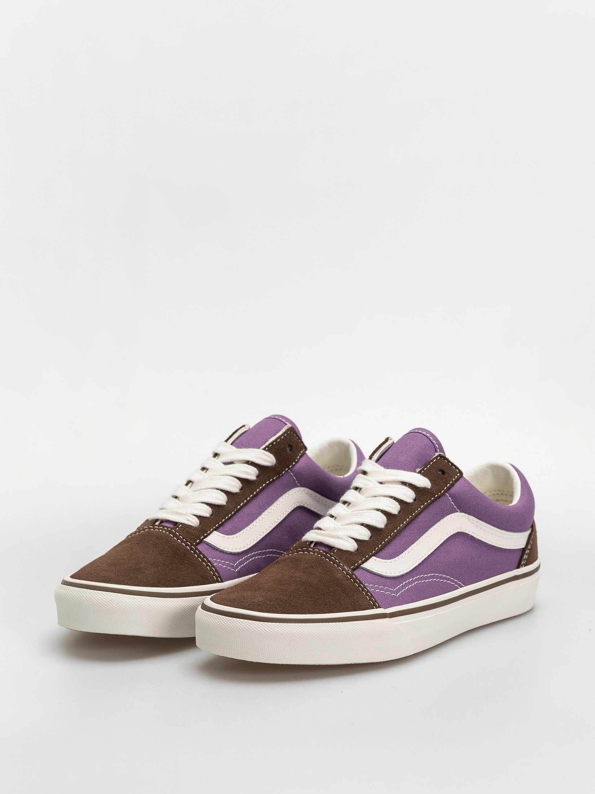 Topánky Vans Old Skool (brown/purple)