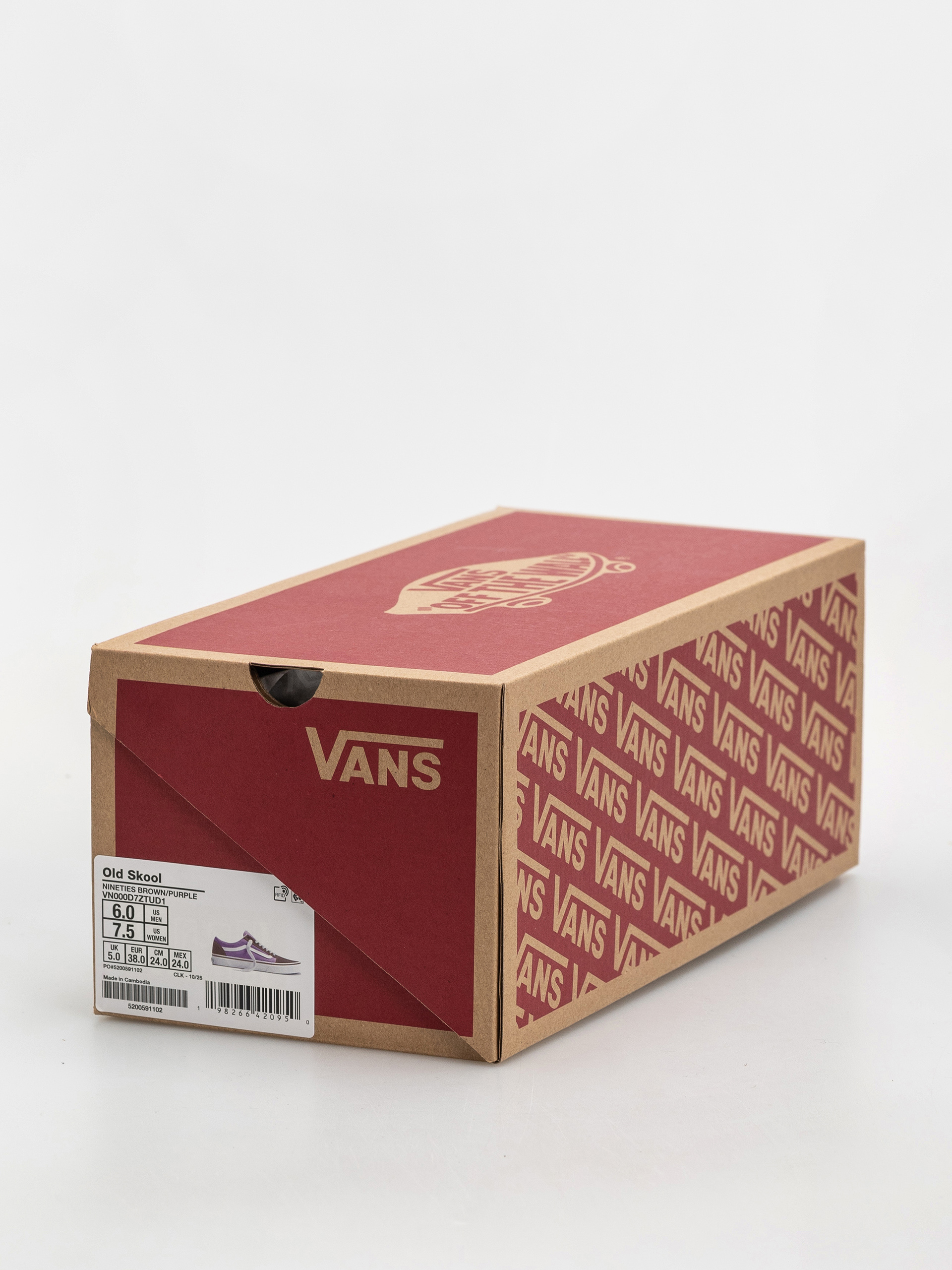 Topánky Vans Old Skool (brown/purple)