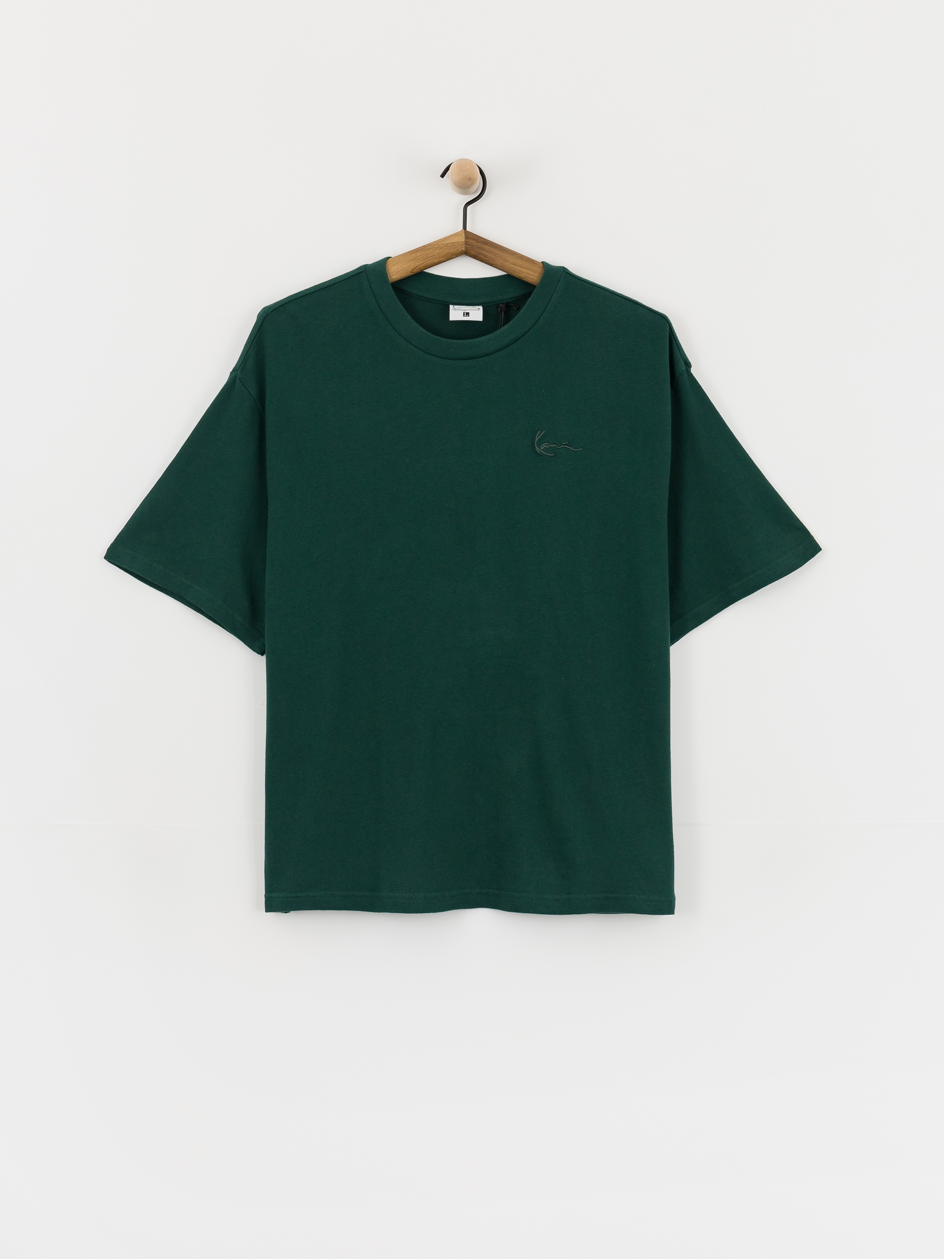 Tričko Karl Kani Signature Washed Oversized (green)