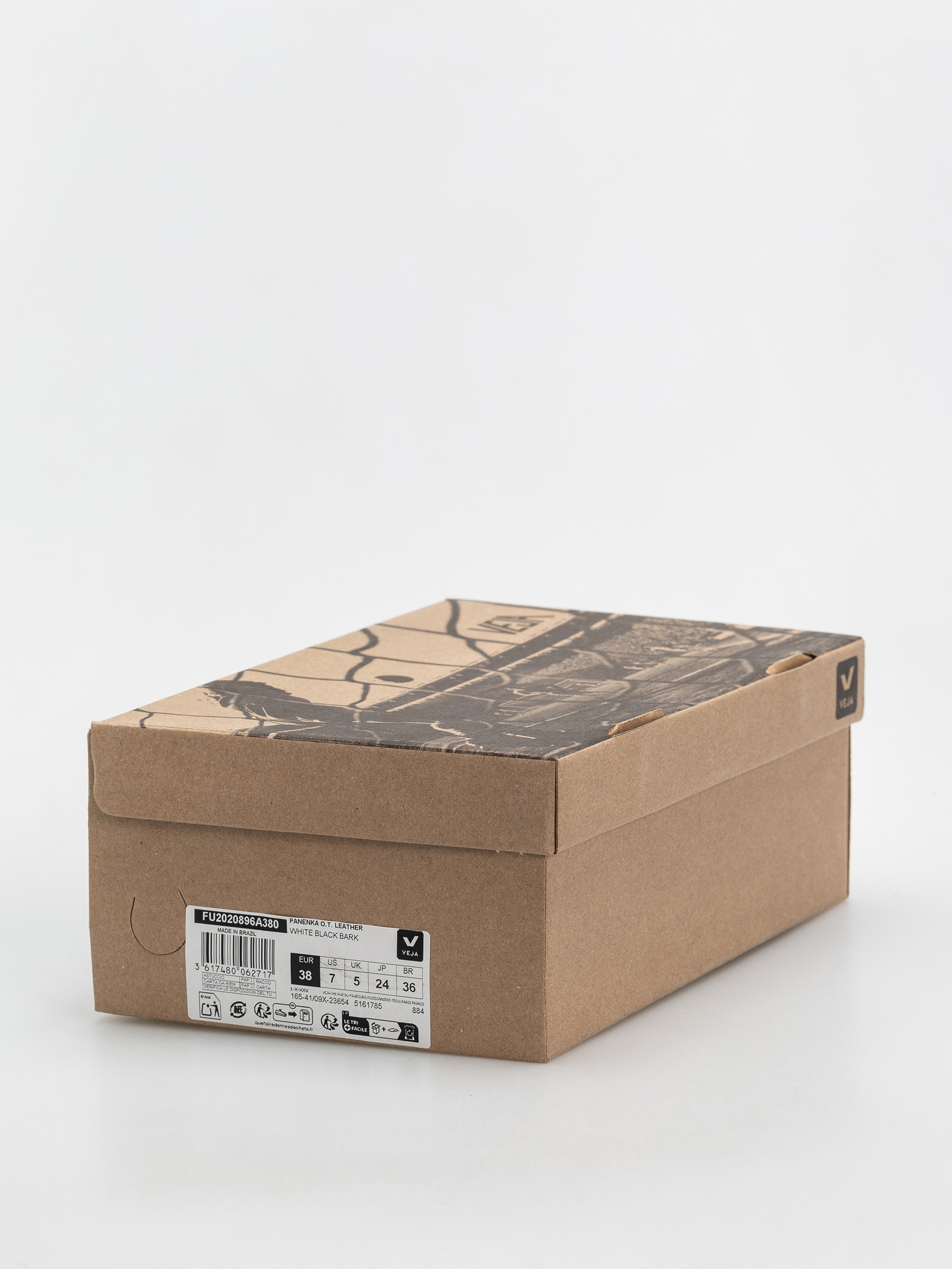 Topánky Veja Panenka Wmn (white black bark)