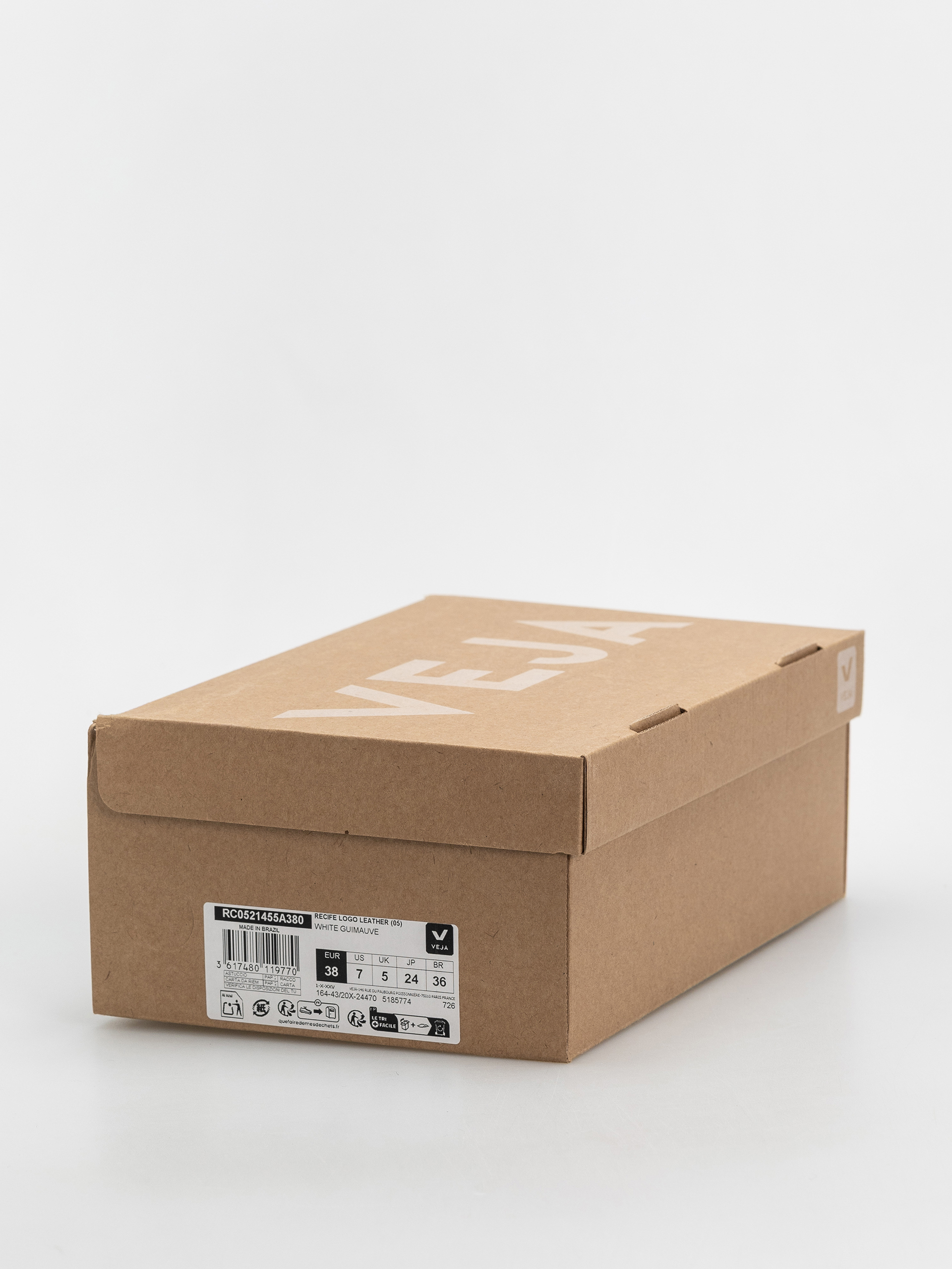 Topánky Veja Recife Logo Wmn (white guimauve)