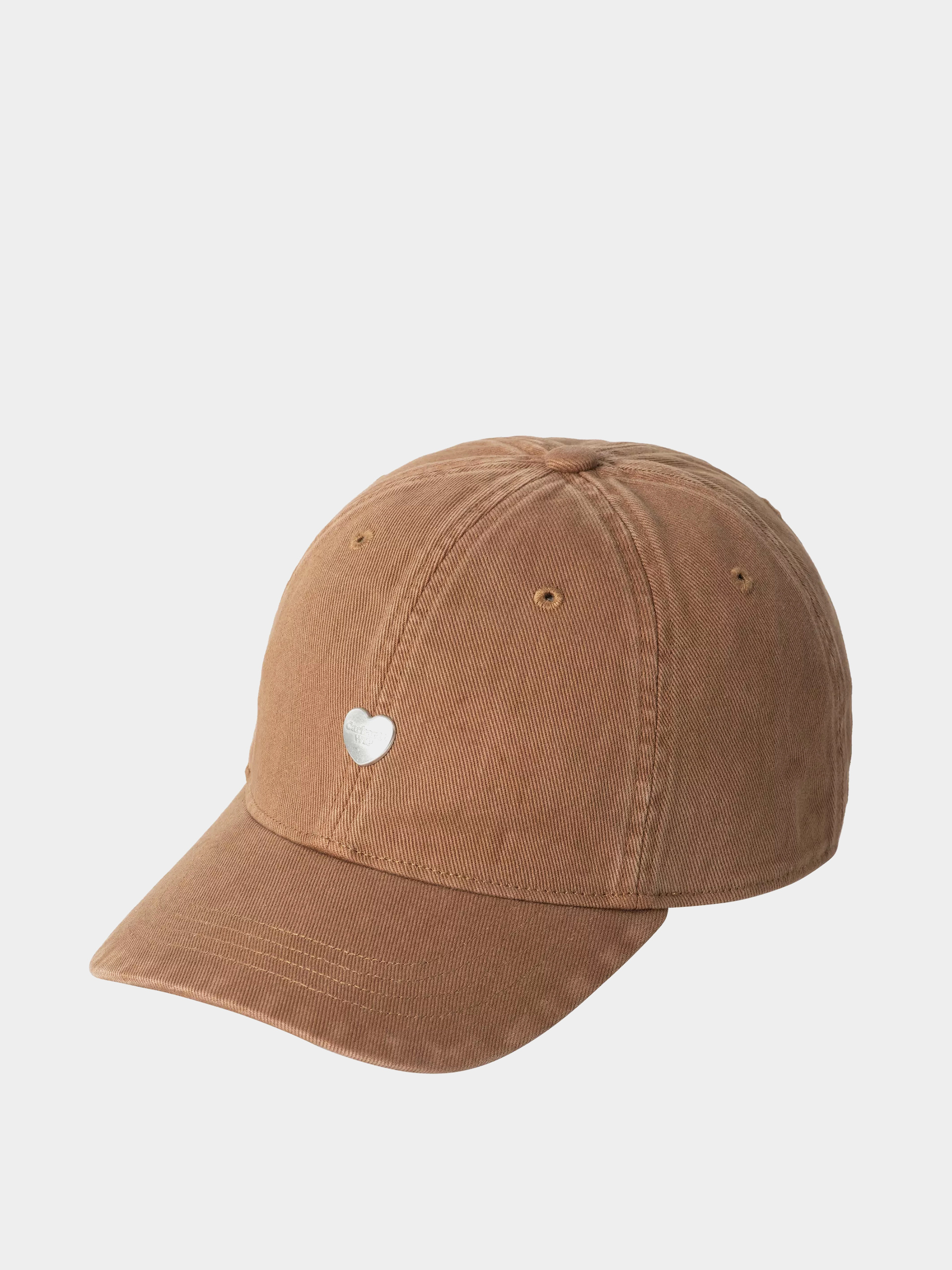 Šiltovka Carhartt WIP Heart Metal (hamilton brown/silver)