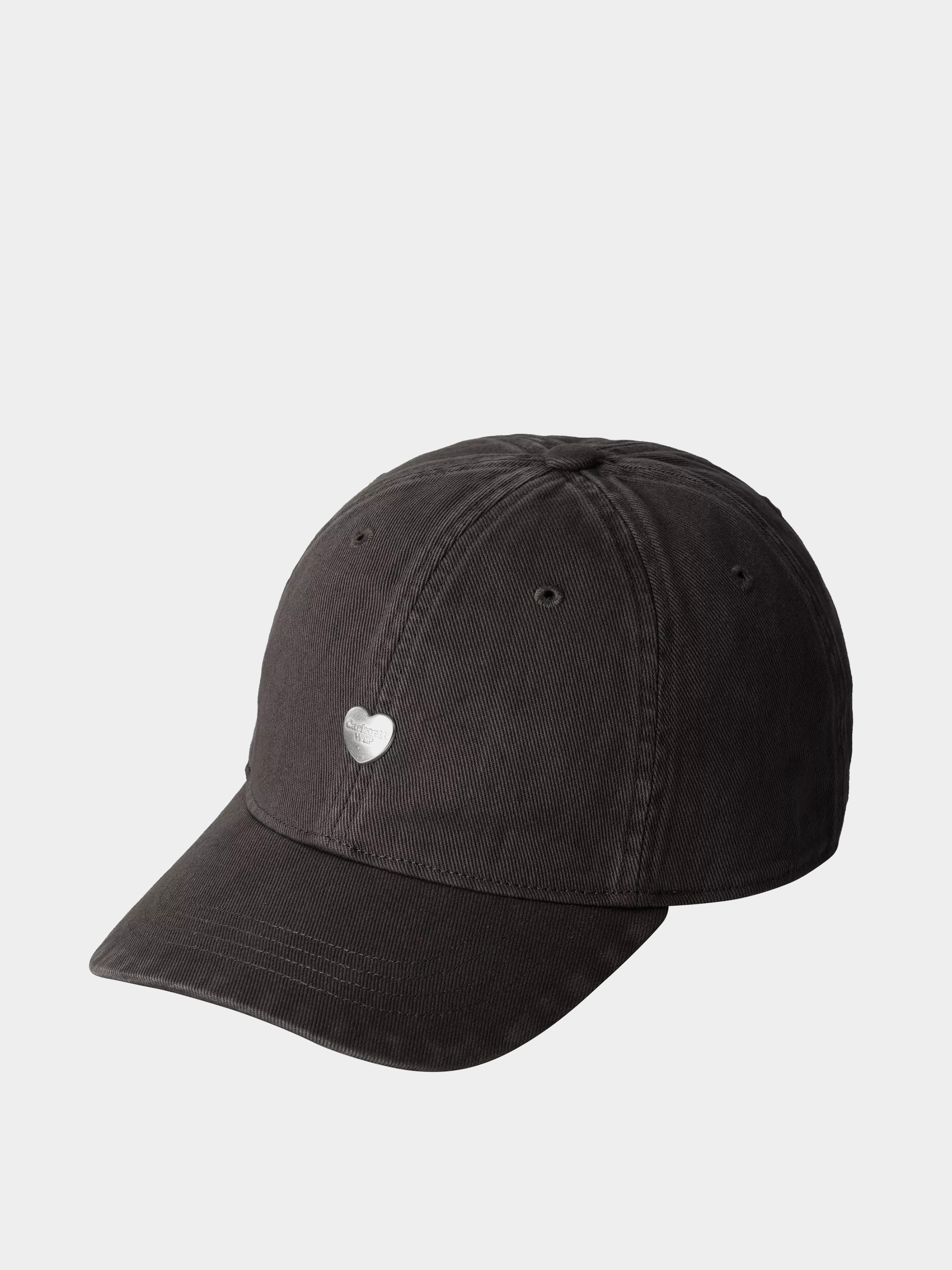 Šiltovka Carhartt WIP Heart Metal (black/silver)