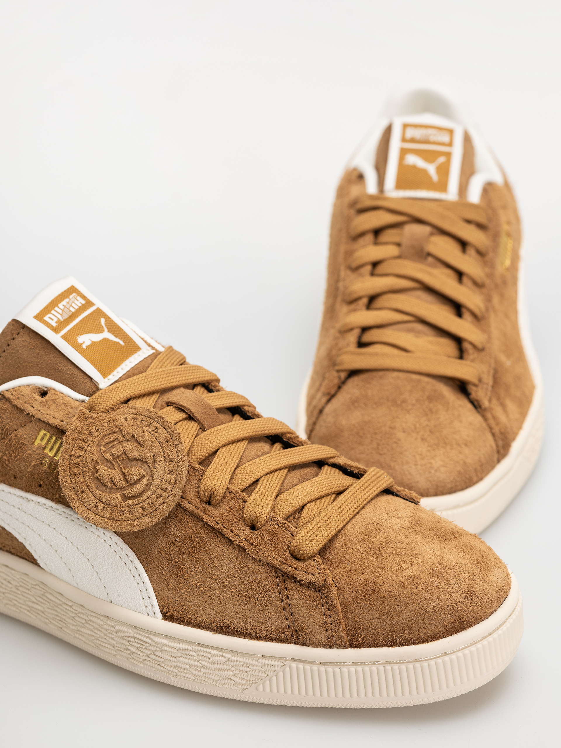 Topánky Puma Suede Charles F.Stead V (honey butter/puma white)