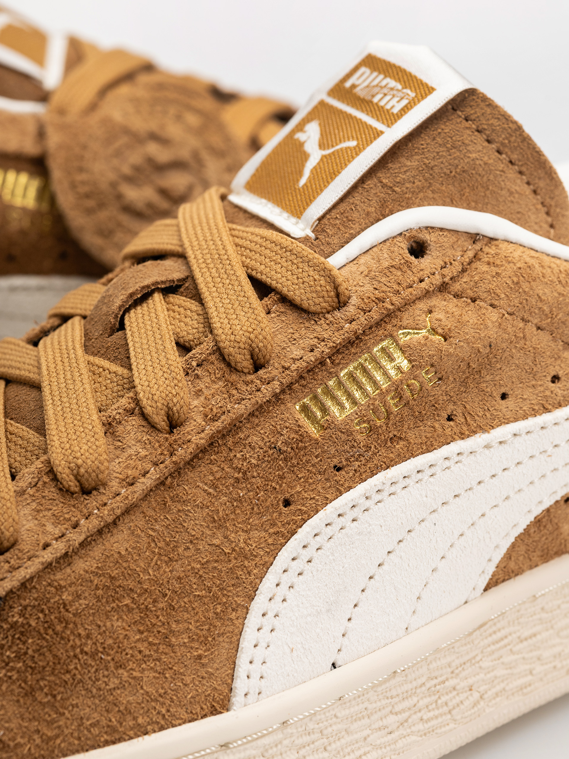 Topánky Puma Suede Charles F.Stead V (honey butter/puma white)