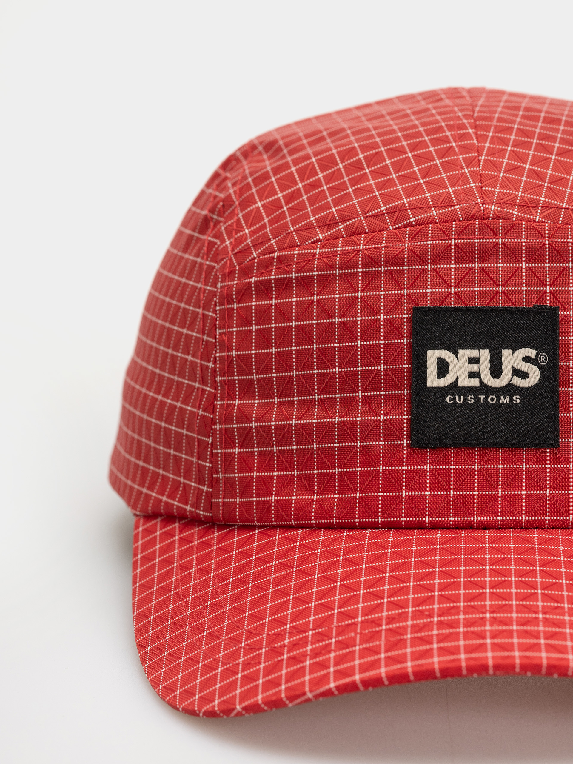 Šiltovka Deus Ex Machina Tower 5 Panel (red)