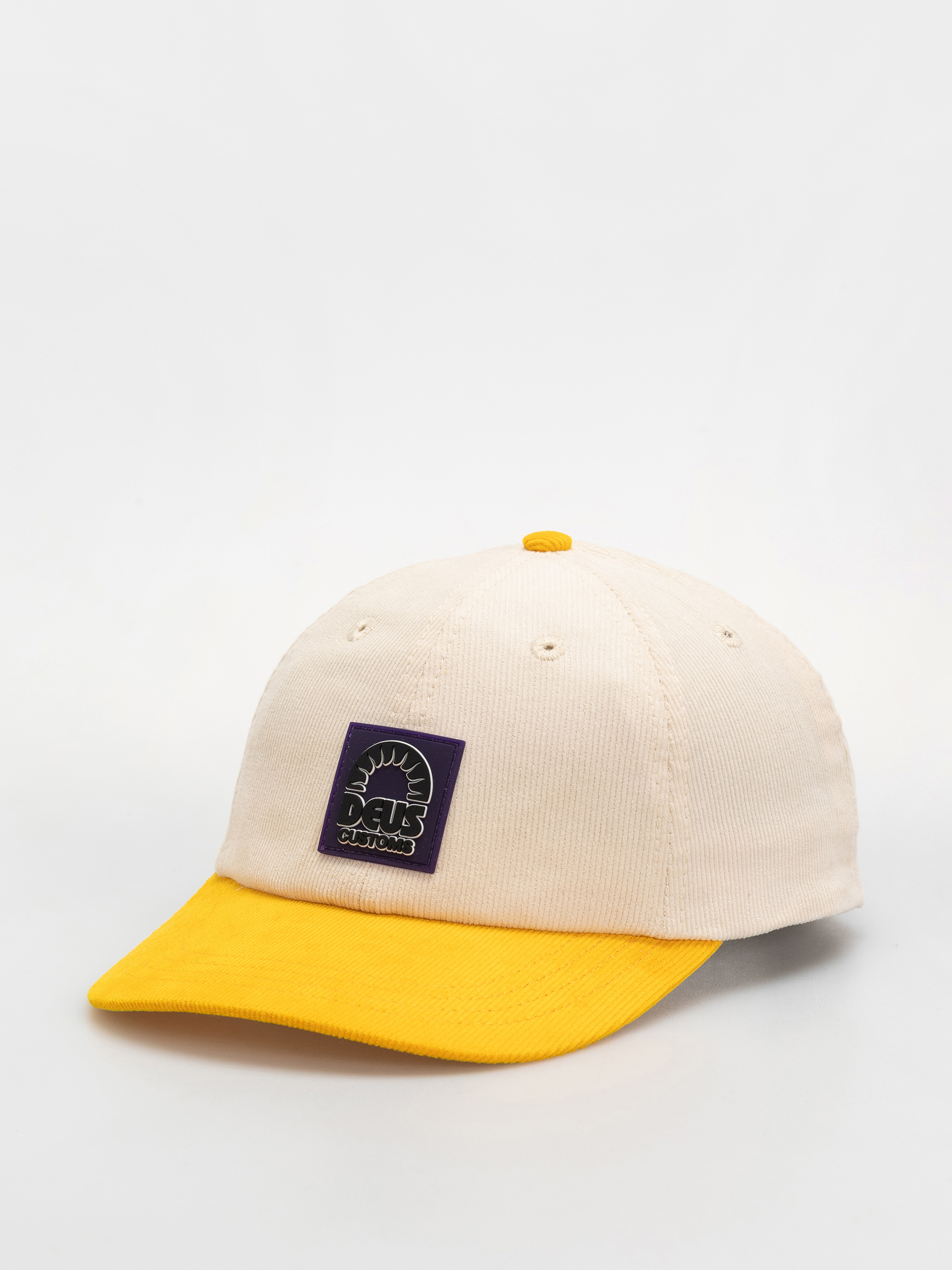 Šiltovka Deus Ex Machina Melodies Cord (vintage white)