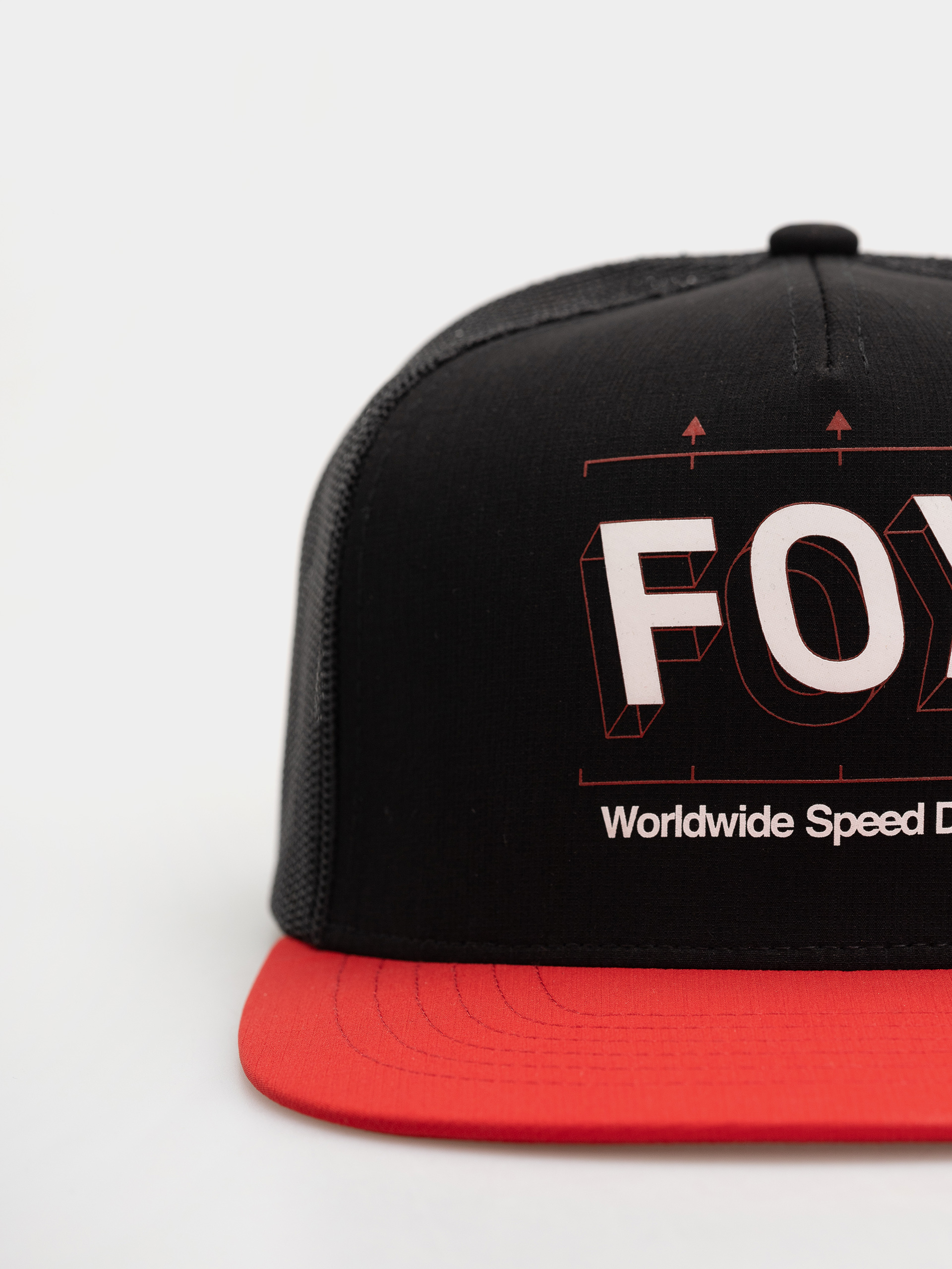 Šiltovka Fox Image Print Trucker (black)