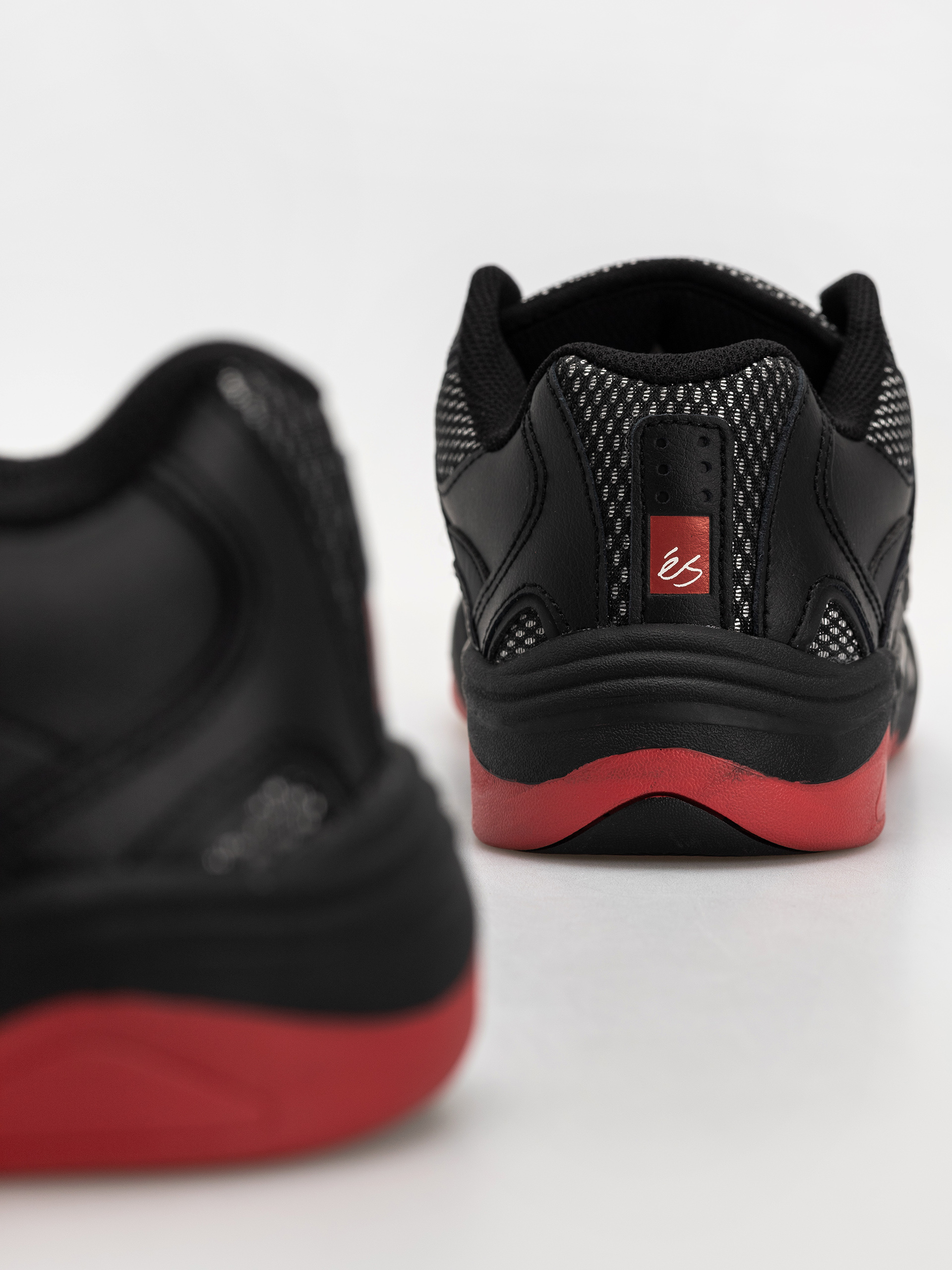 Topánky eS Tj Rogers (black/red)