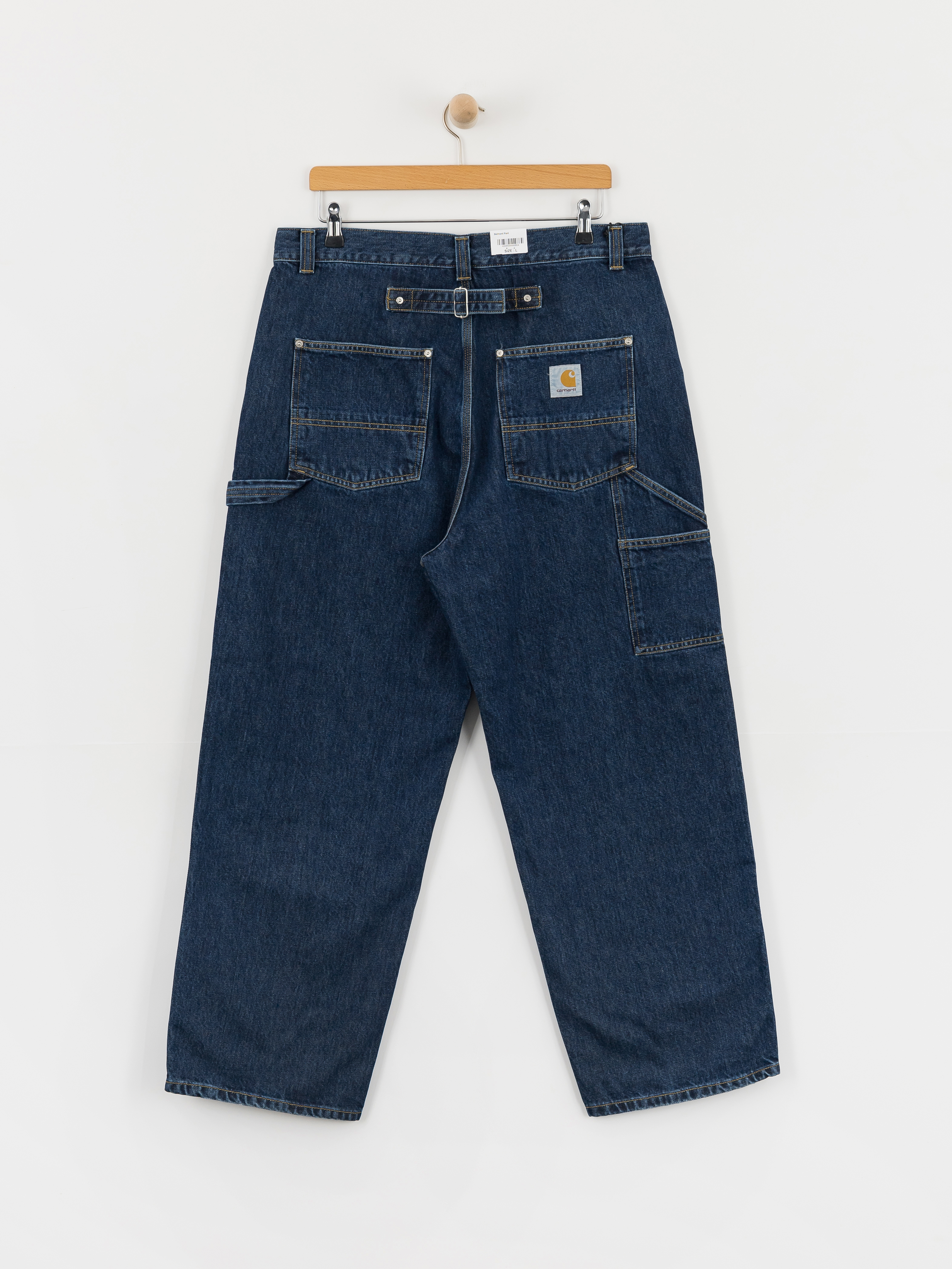 Nohavice Carhartt WIP Belmont (blue stone washed)