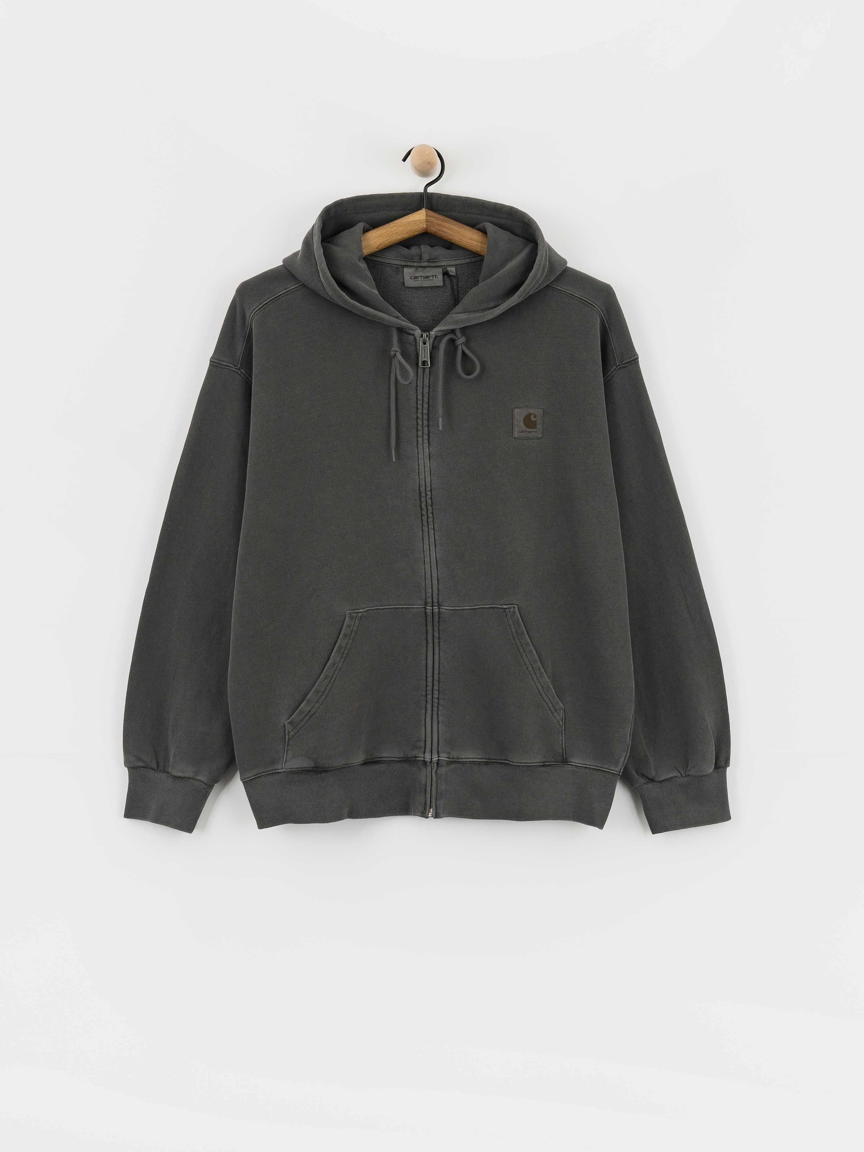 Mikina s kapucňou Carhartt WIP Nelson ZHD (black)