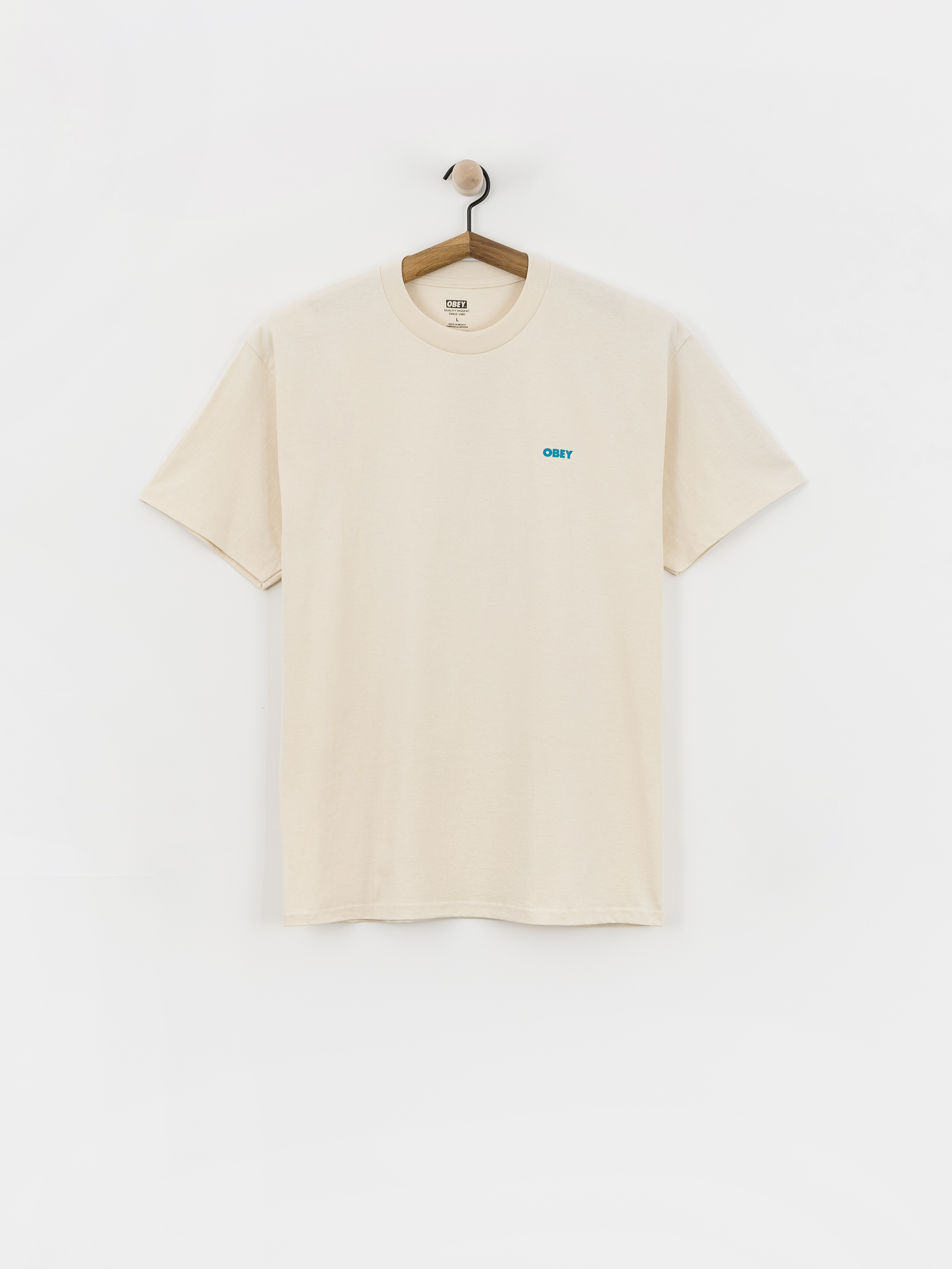 Tričko OBEY Future Unwritten (cream)