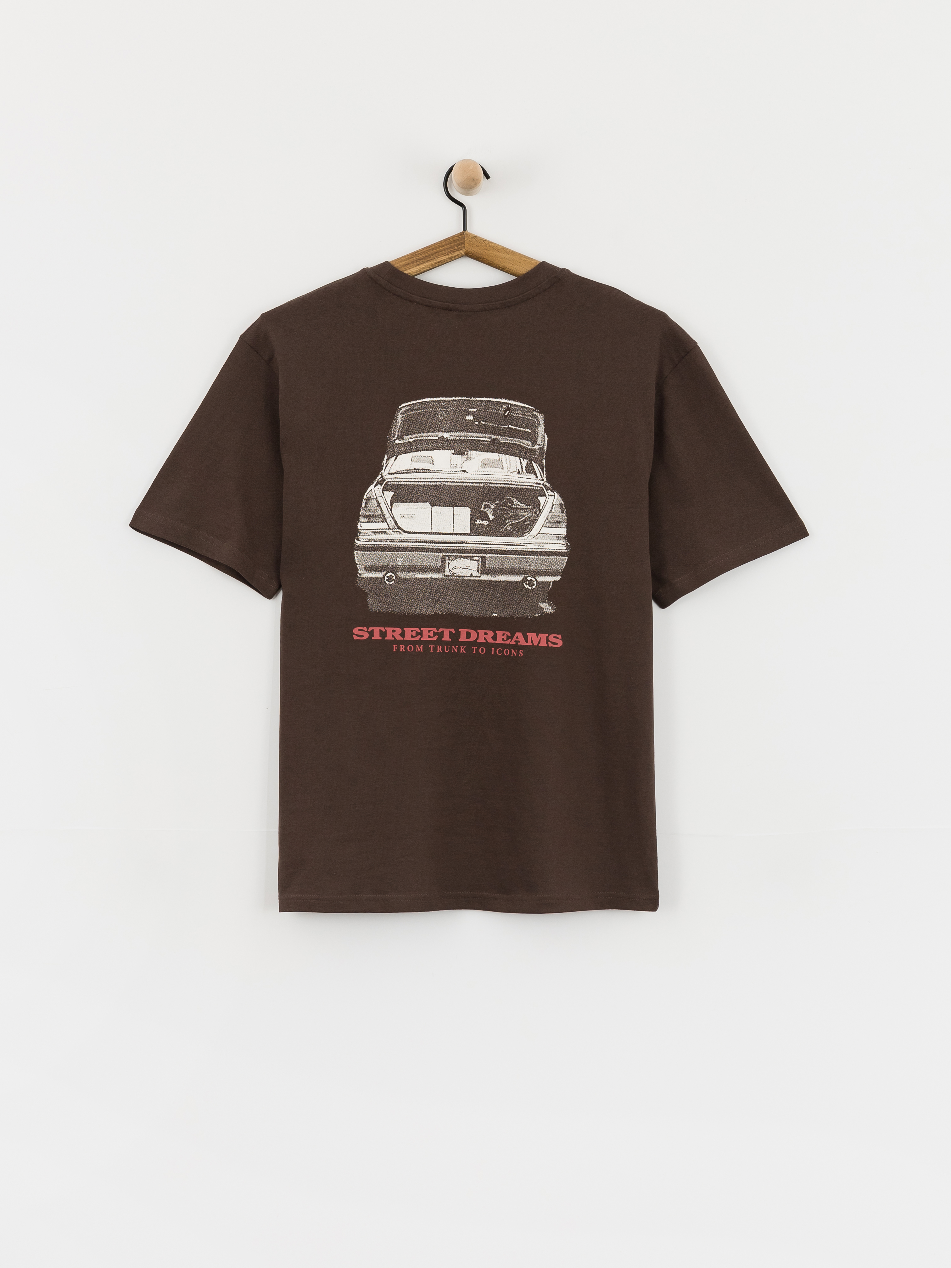 Tričko Karl Kani Slogan Boxy (brown)