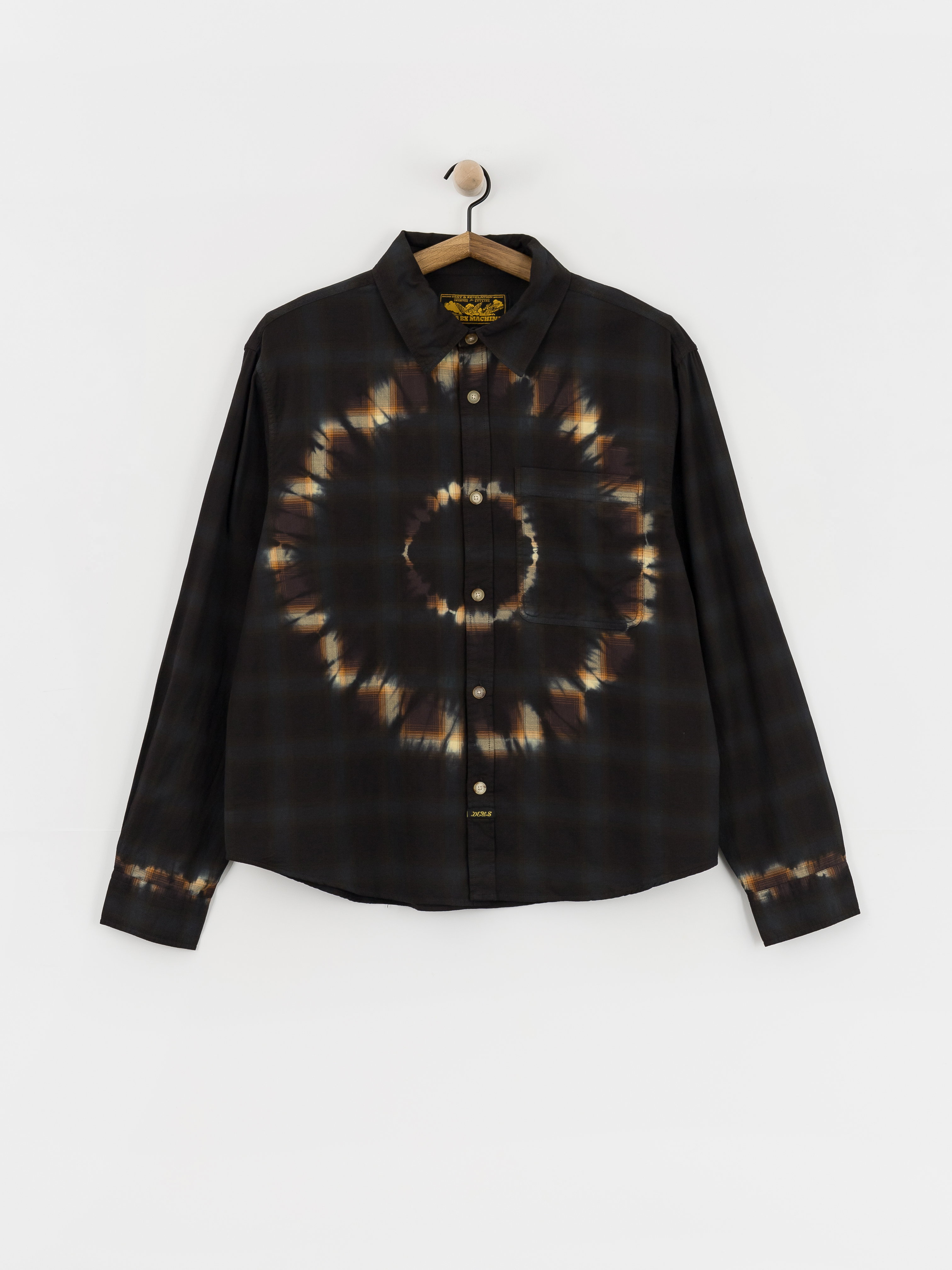 Košeľa Deus Ex Machina Vicizous (nightingale brown)