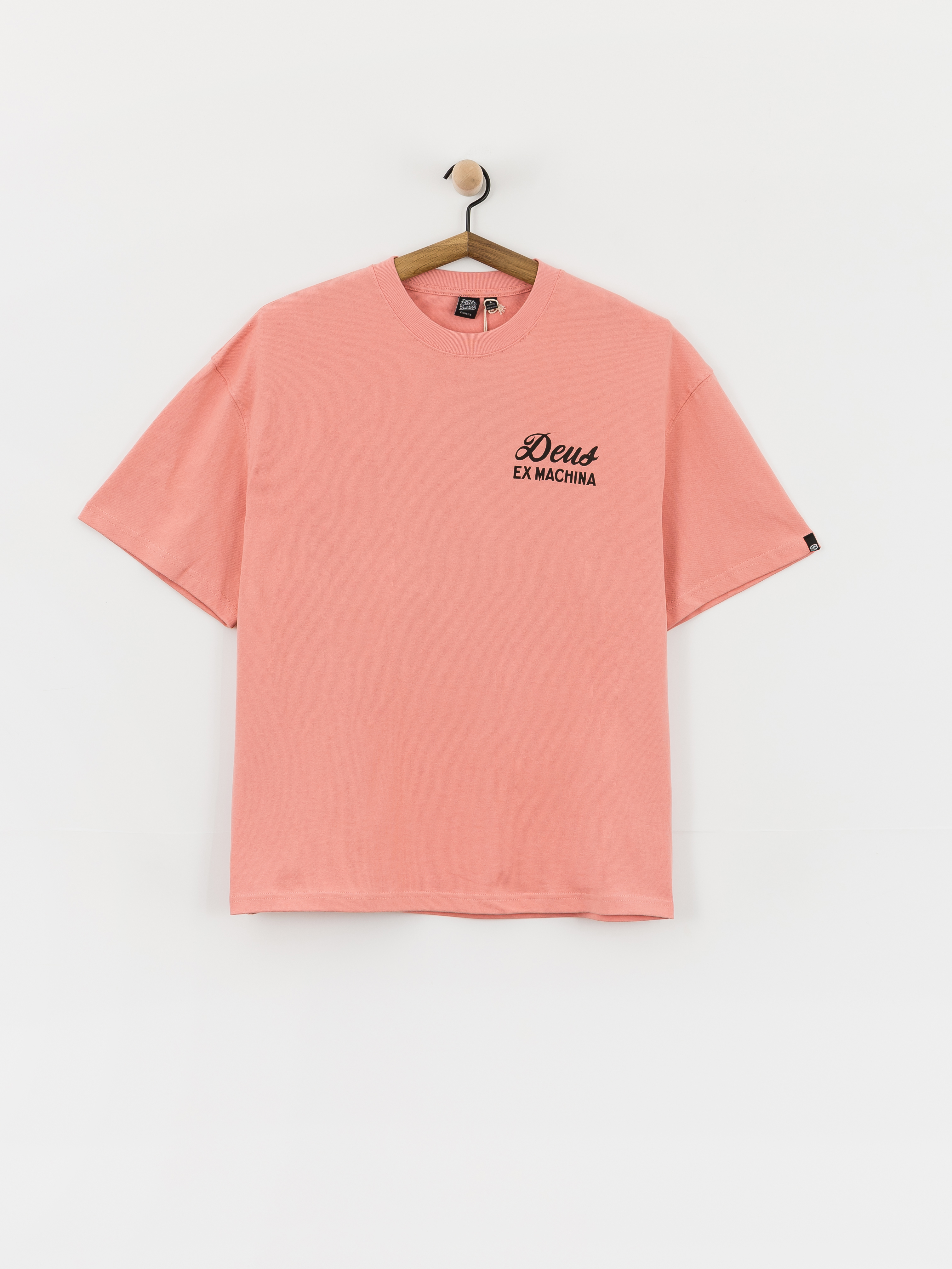 Tričko Deus Ex Machina Seoul Sign (lobster bisque pink)
