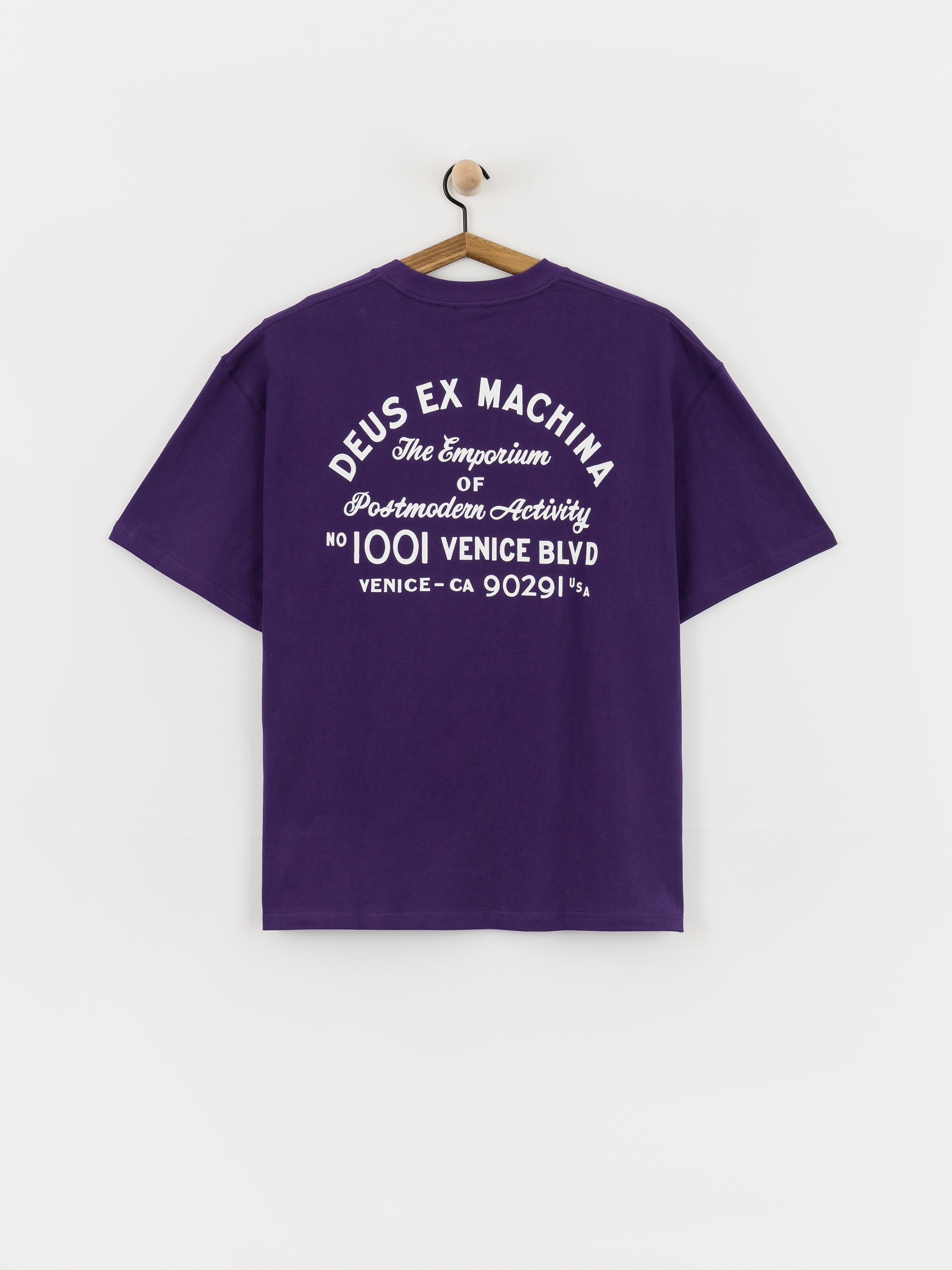 Tričko Deus Ex Machina Venice Sign (violet indigo)