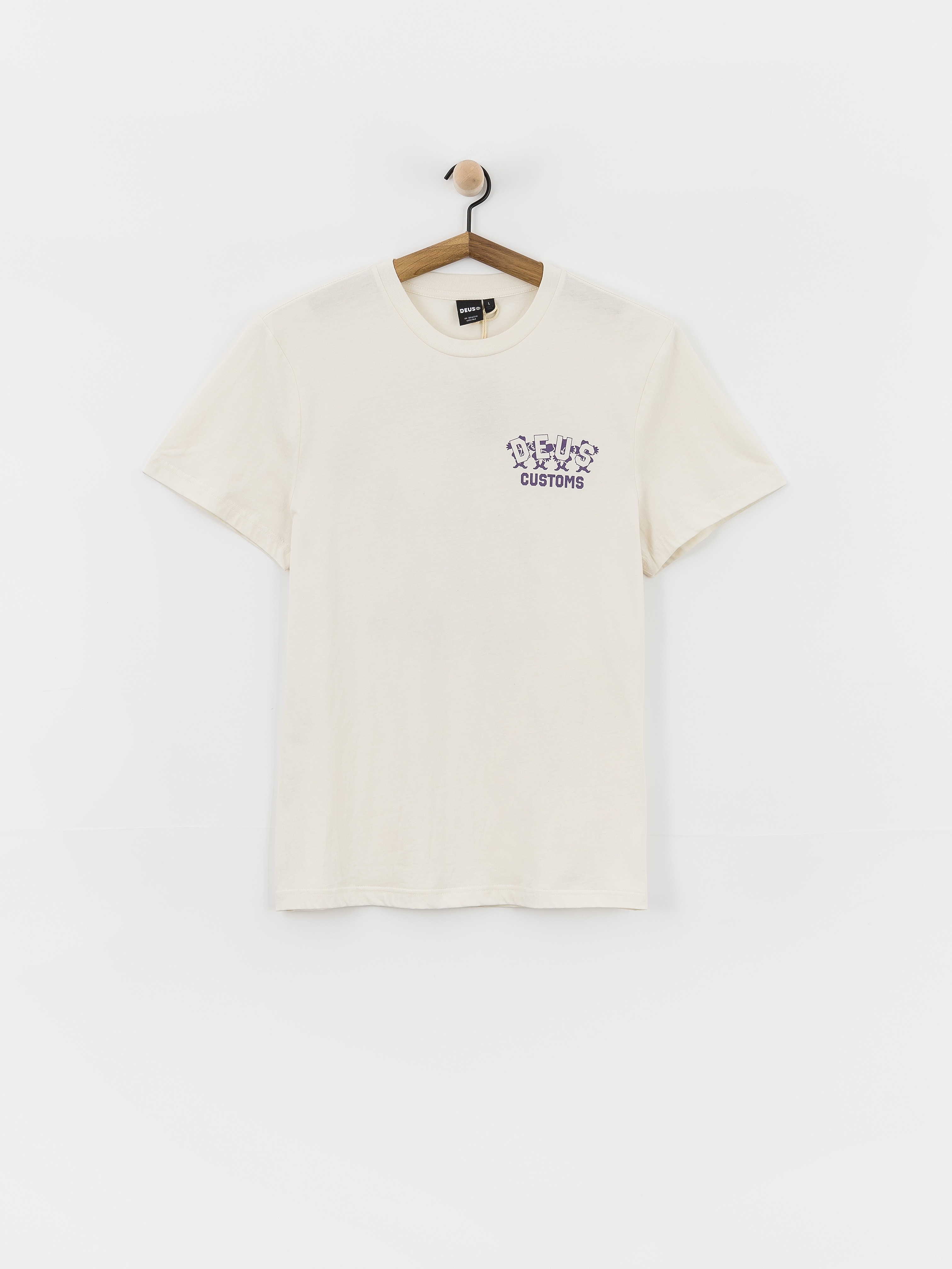 Tričko Deus Ex Machina Fancy Pansy (vintage white)