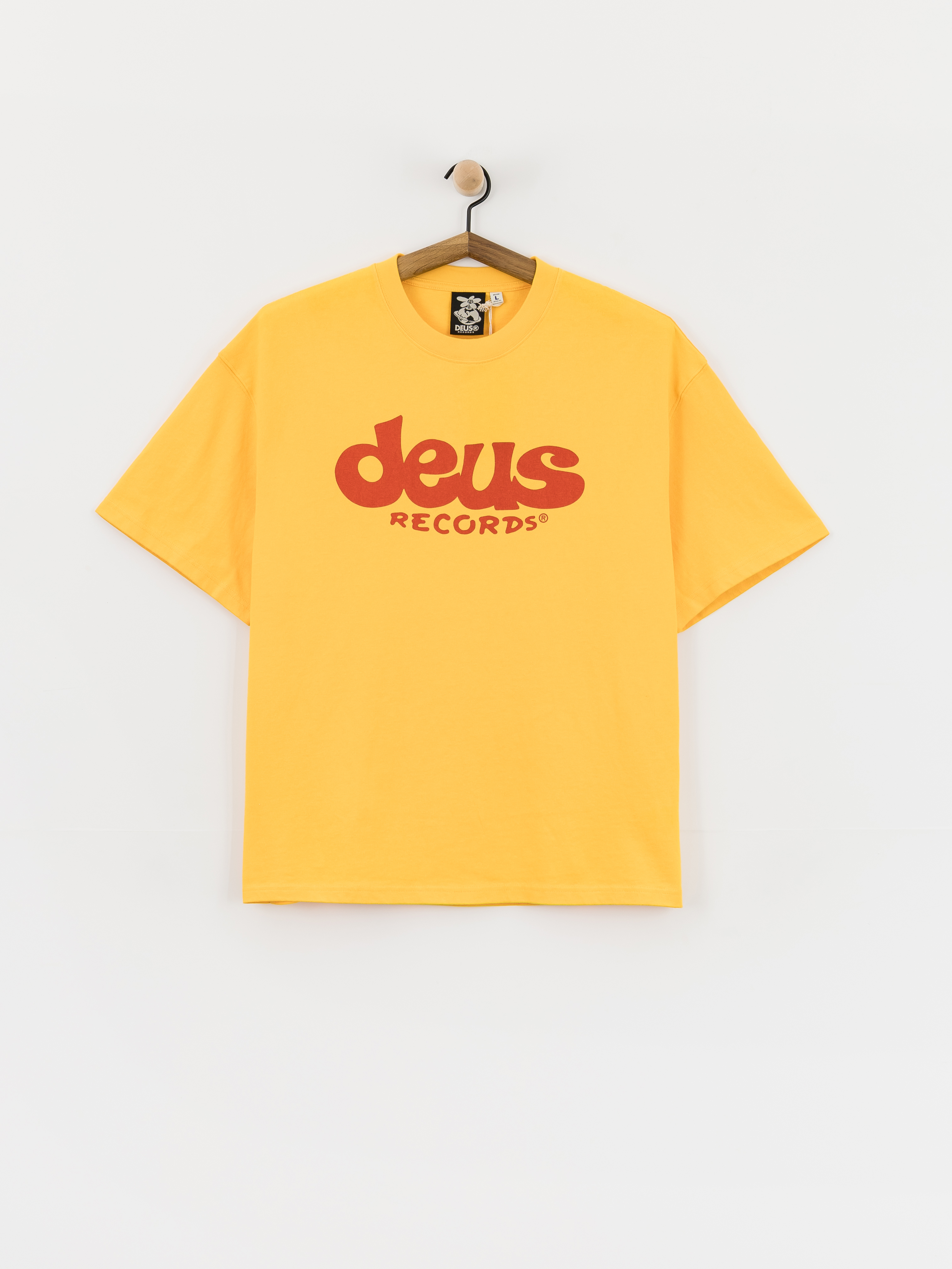 Tričko Deus Ex Machina Smile (citrus yellow)
