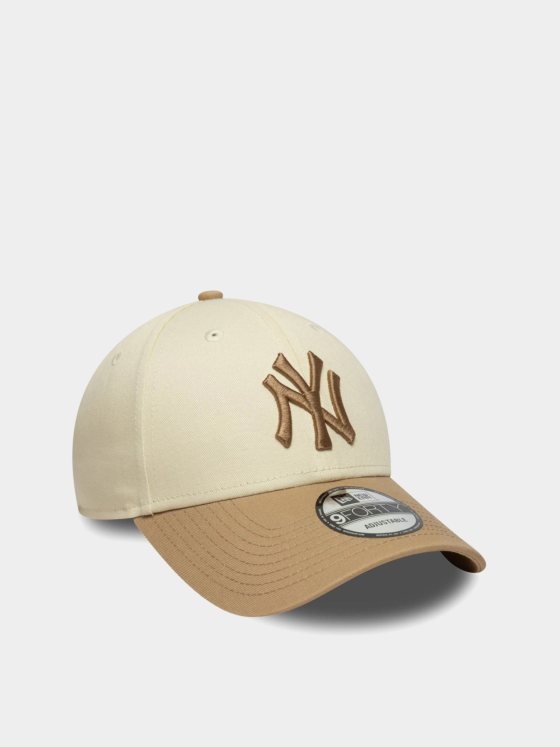 Šiltovka New Era Colour Block 9Forty New York Yankees (light cream/camel)