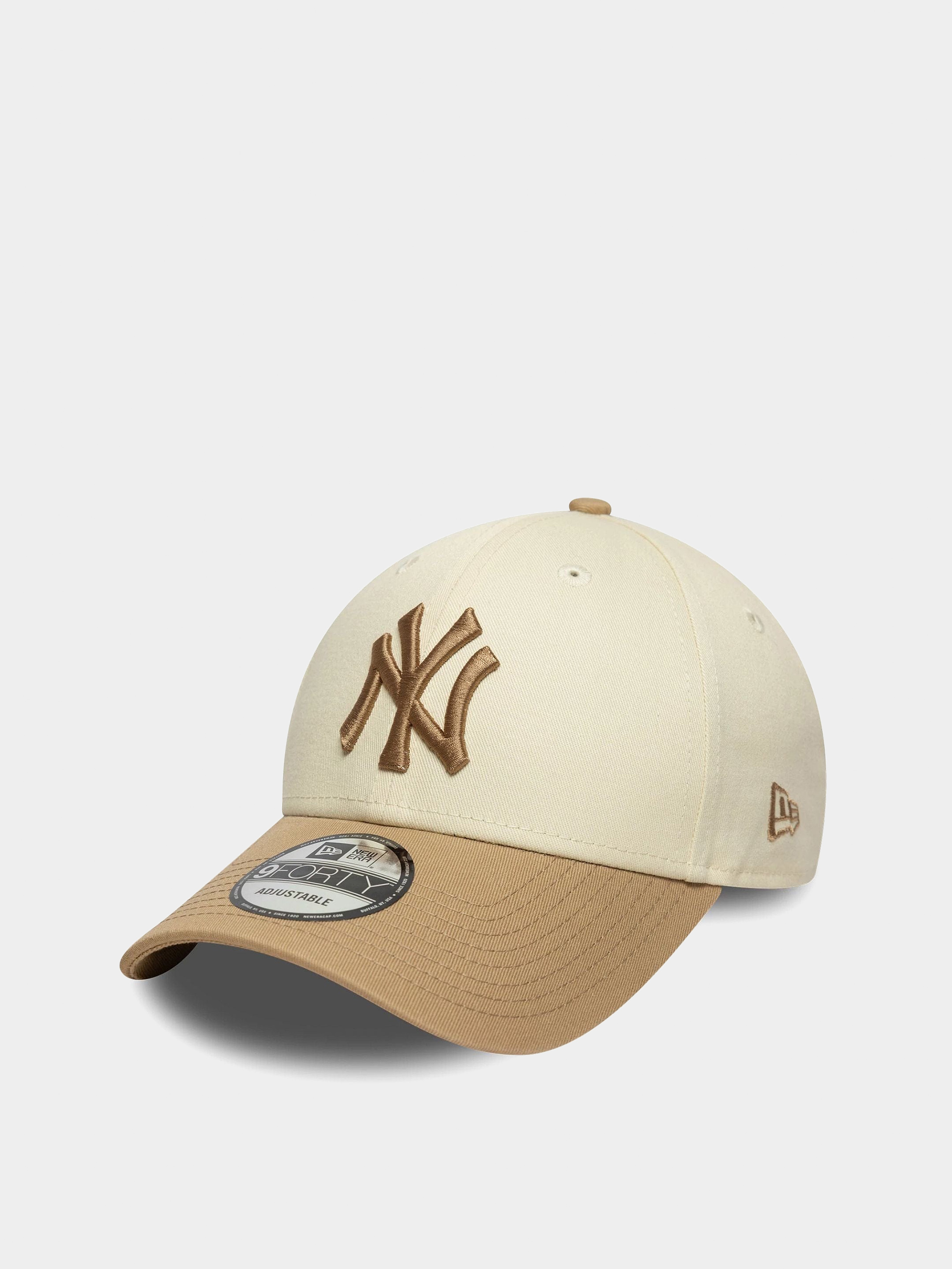 Šiltovka New Era Colour Block 9Forty New York Yankees (light cream/camel)