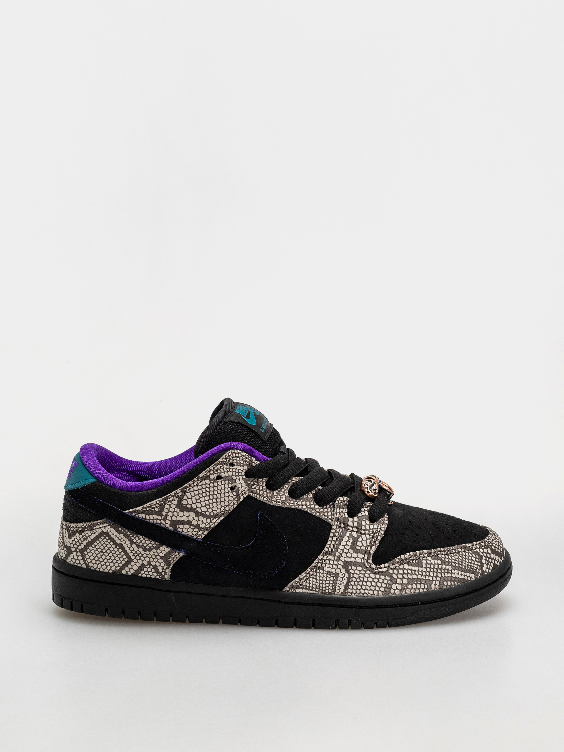 Topánky Nike SB Dunk Low Pro (string/black bright spruce fierce purple)