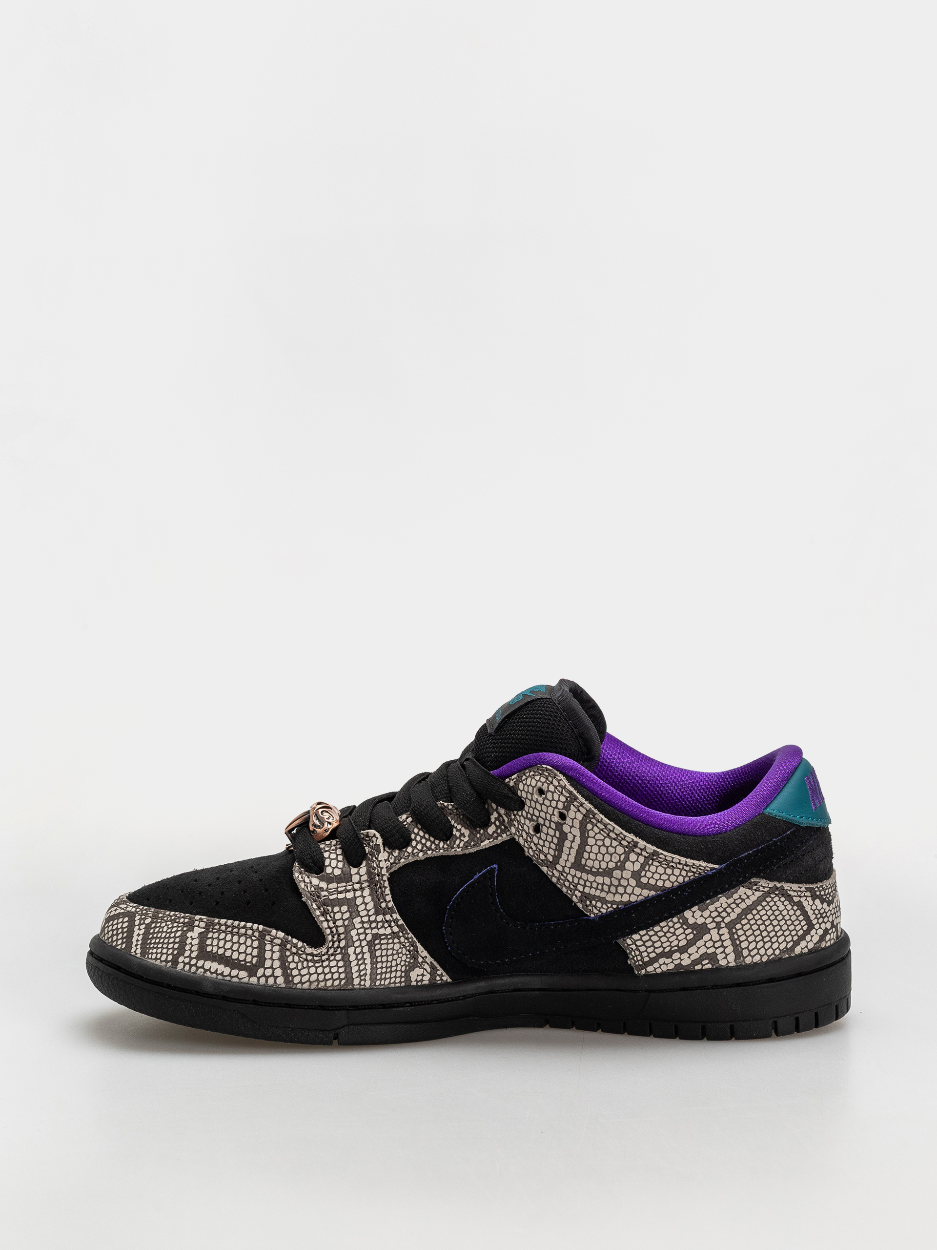 Topánky Nike SB Dunk Low Pro (string/black bright spruce fierce purple)