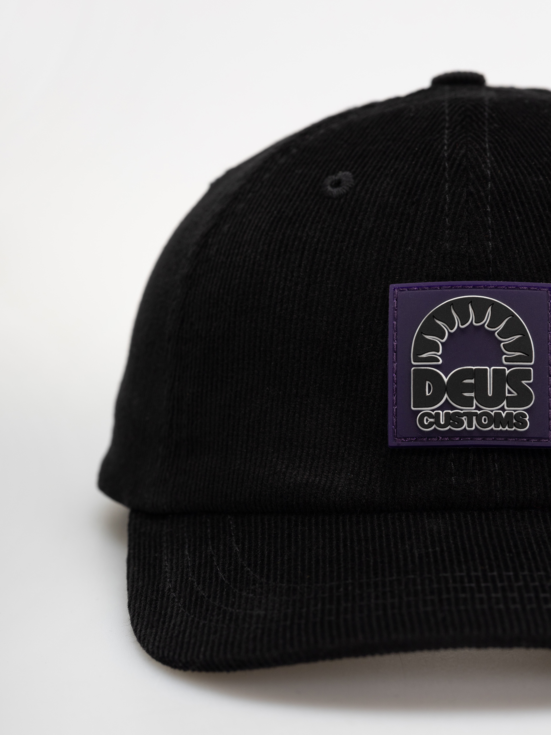 Šiltovka Deus Ex Machina Melodies Cord (black)