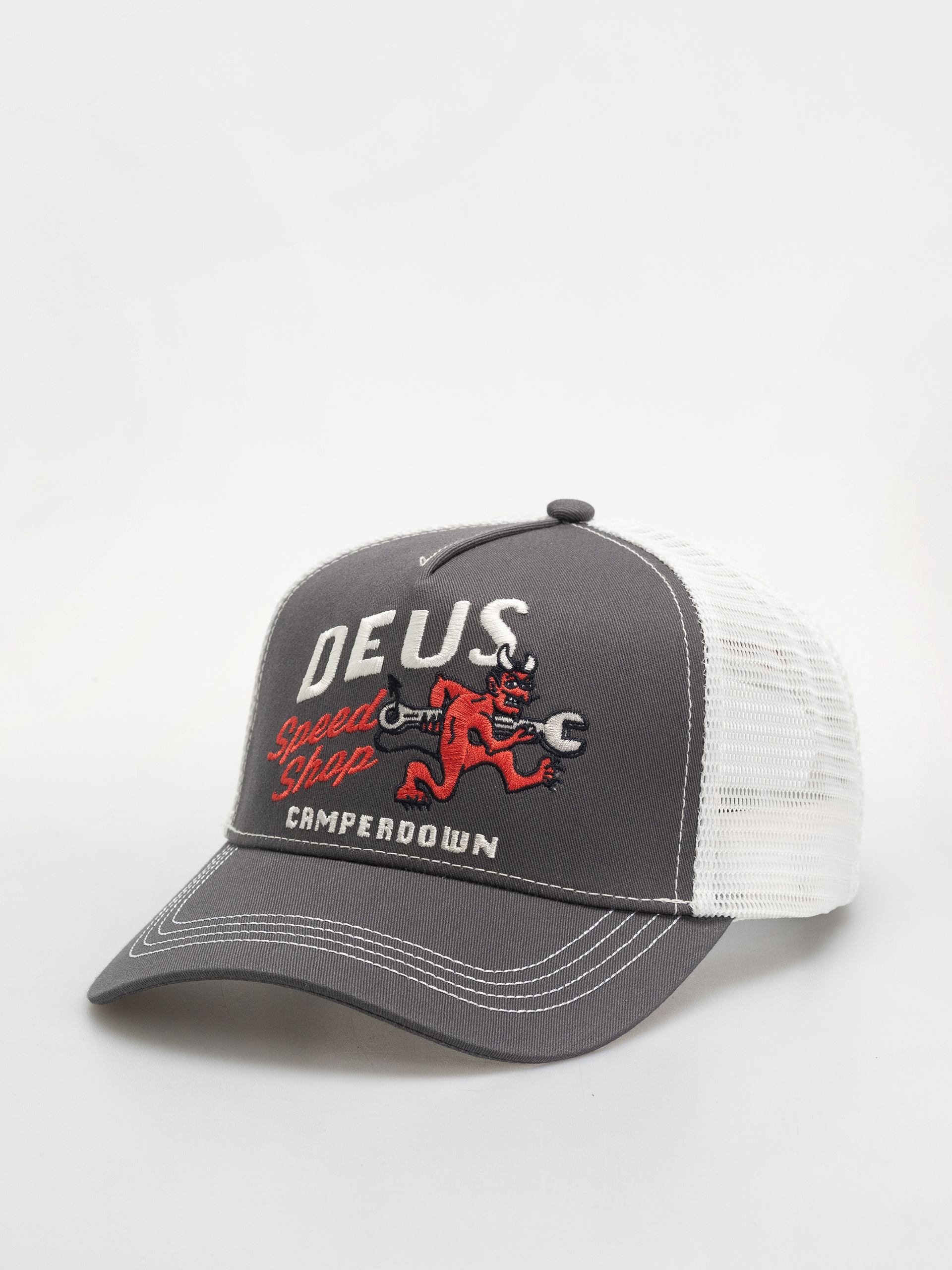 u0160iltovka Deus Ex Machina Dogleg Trucker (dark grey)