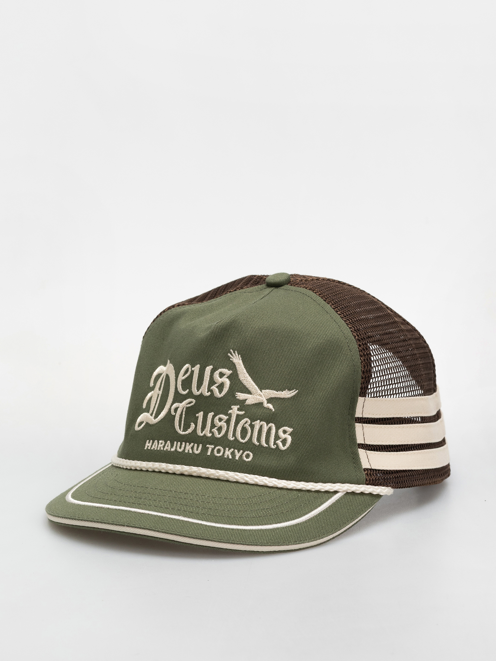 Šiltovka Deus Ex Machina Beep Beep Trucker (pine green)