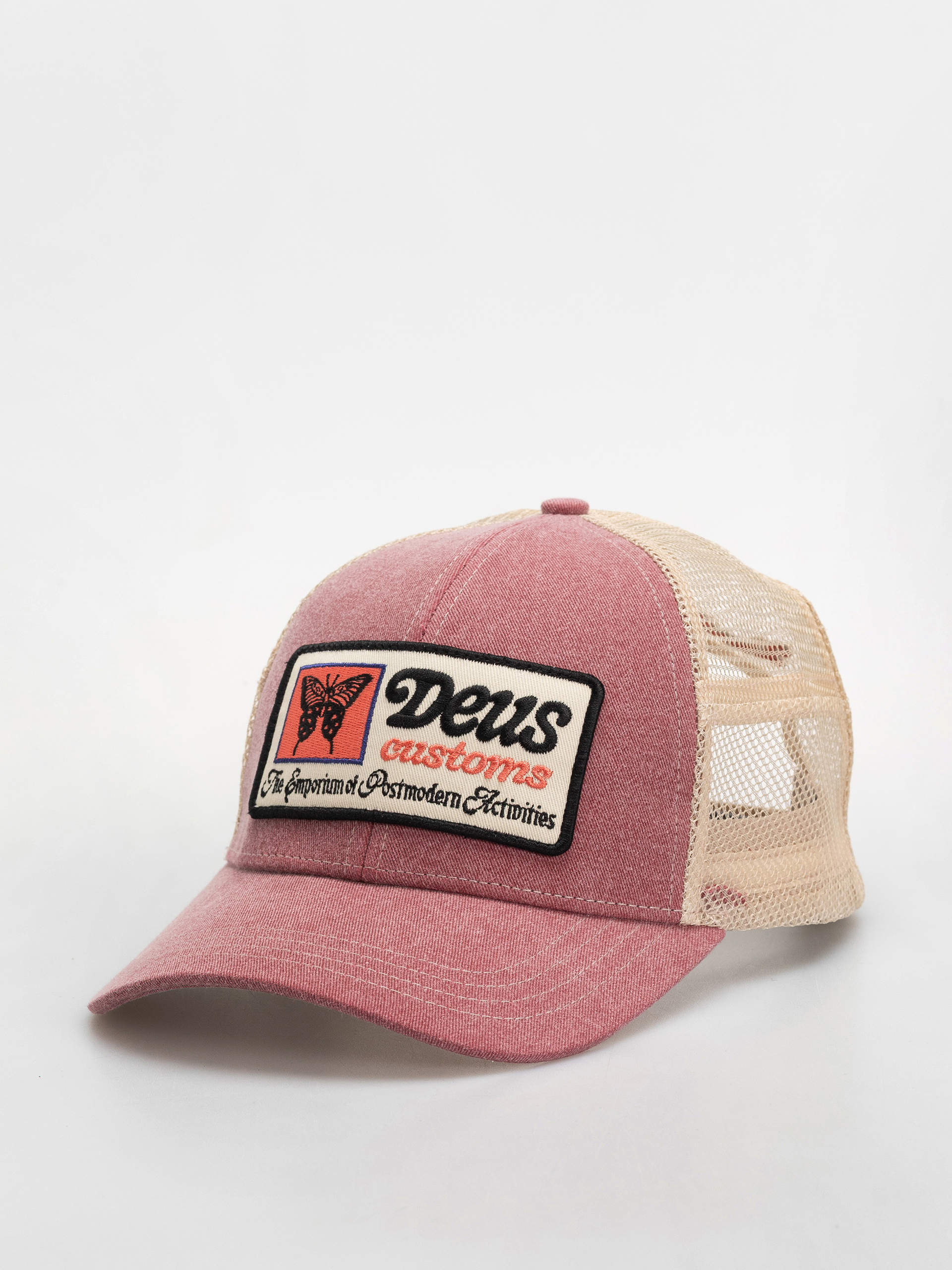 Šiltovka Deus Ex Machina Slapstick Trucker (melon red)