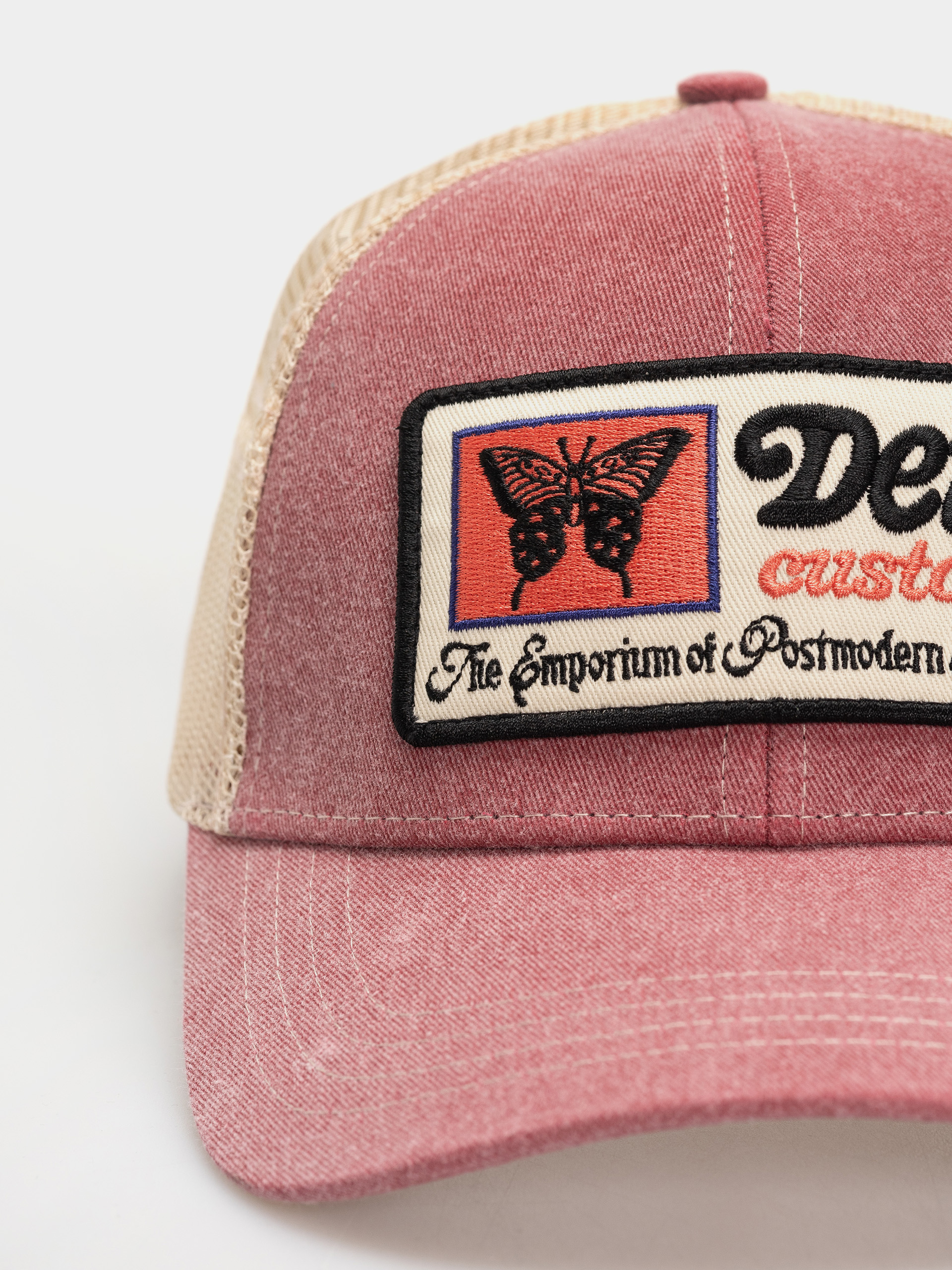 Šiltovka Deus Ex Machina Slapstick Trucker (melon red)