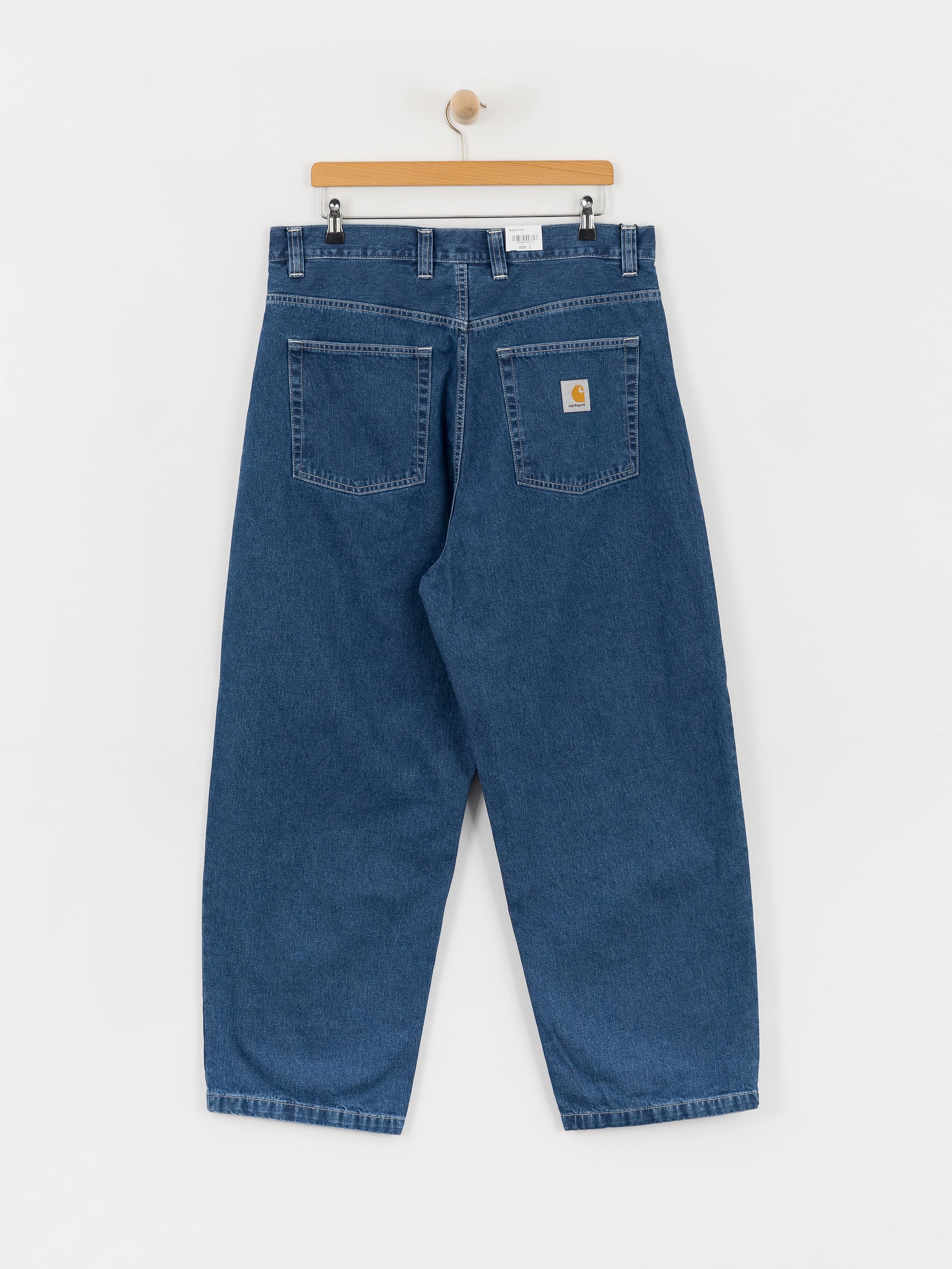 Nohavice Carhartt WIP Brandon (blue stone washed)