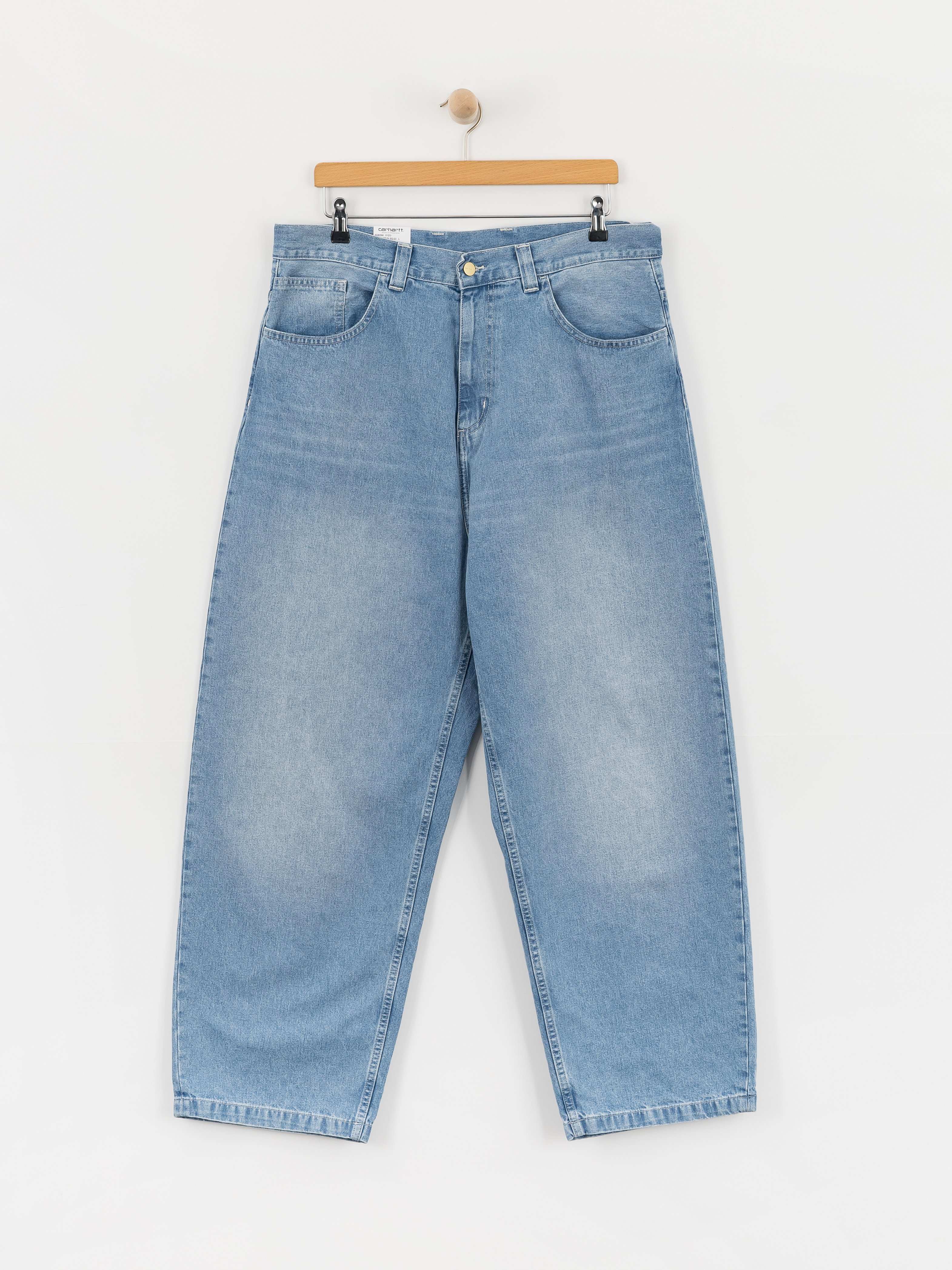 Nohavice Carhartt WIP Brandon (blue light true washed)