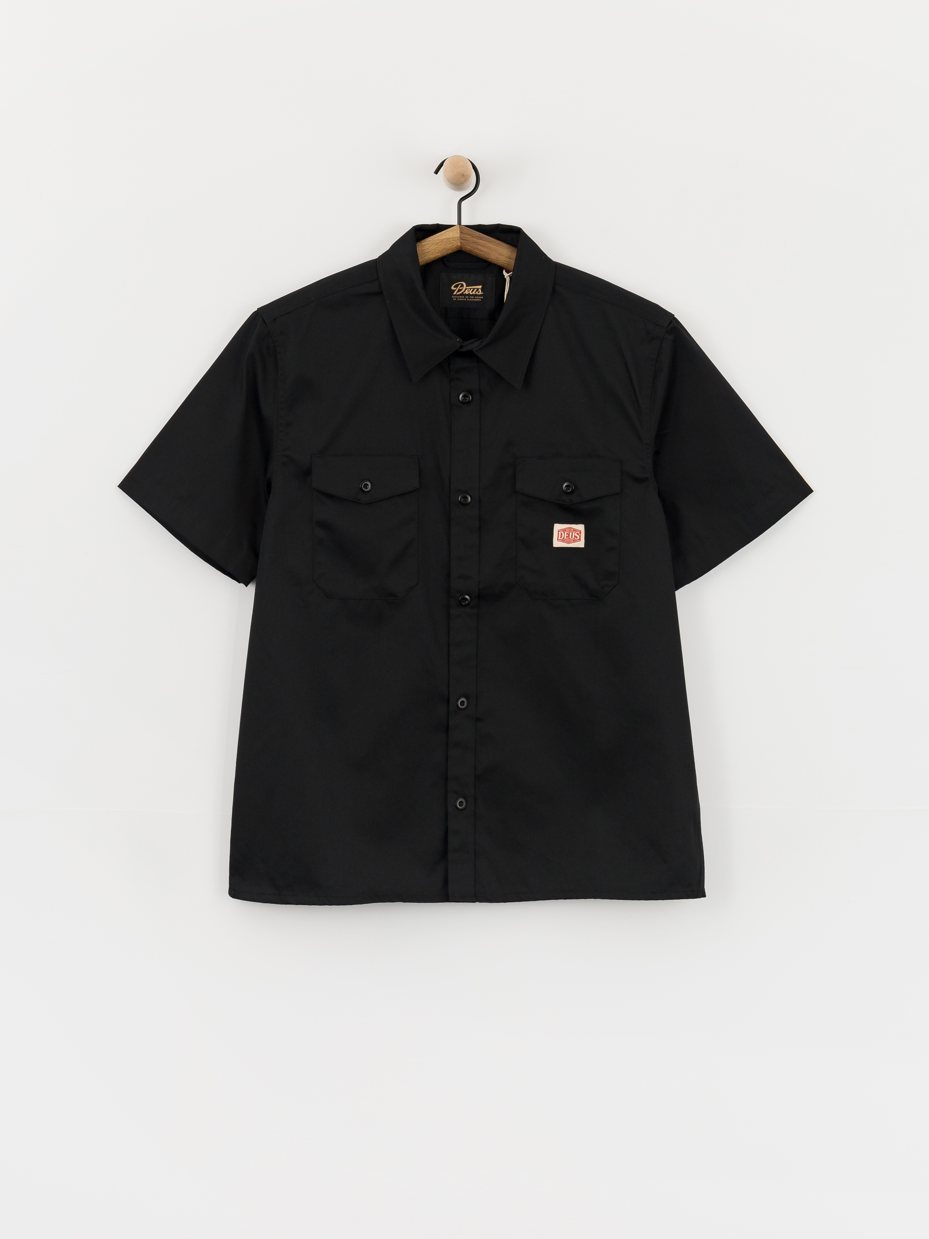 Košeľa Deus Ex Machina Service (black)
