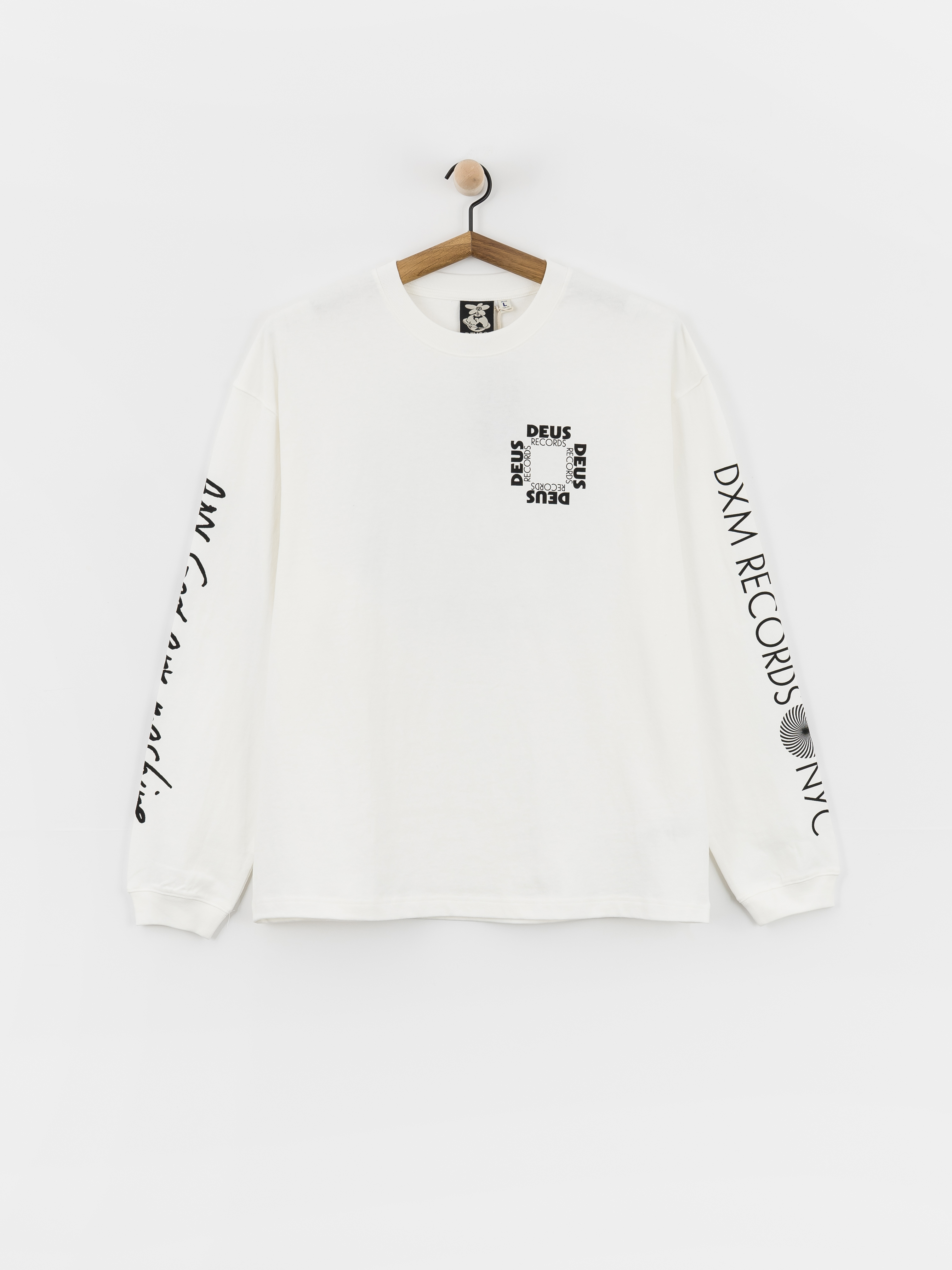 Triko Deus Ex Machina Defacto (vintage white)