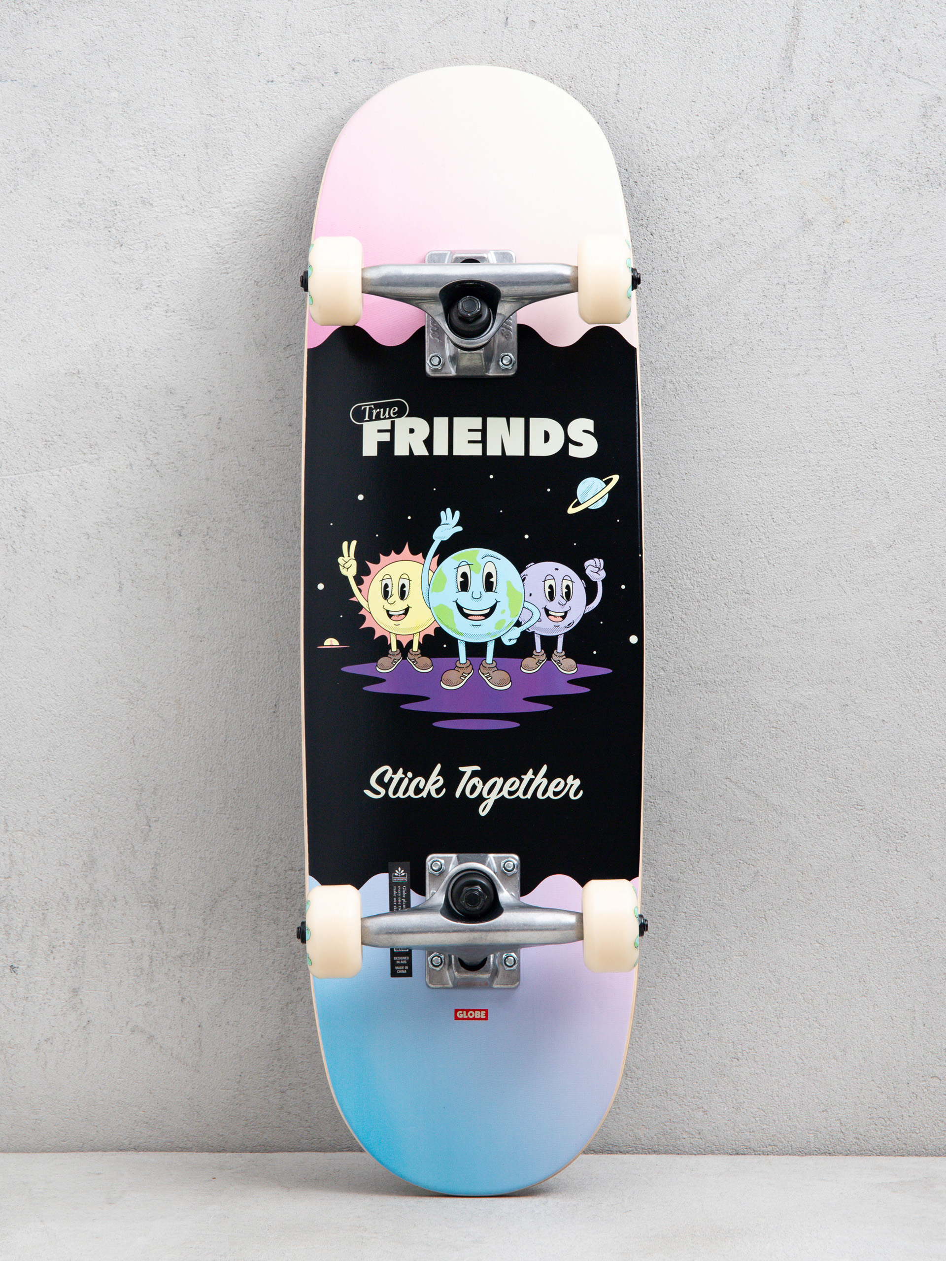 Skateboard Globe Kids Wide Mini (true friends)