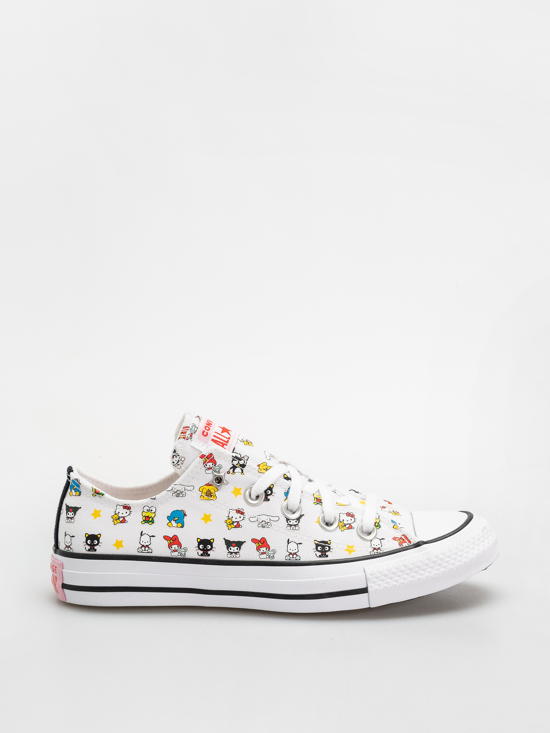 Tenisky Converse Chuck Taylor All Star Ox (white/black/pink)