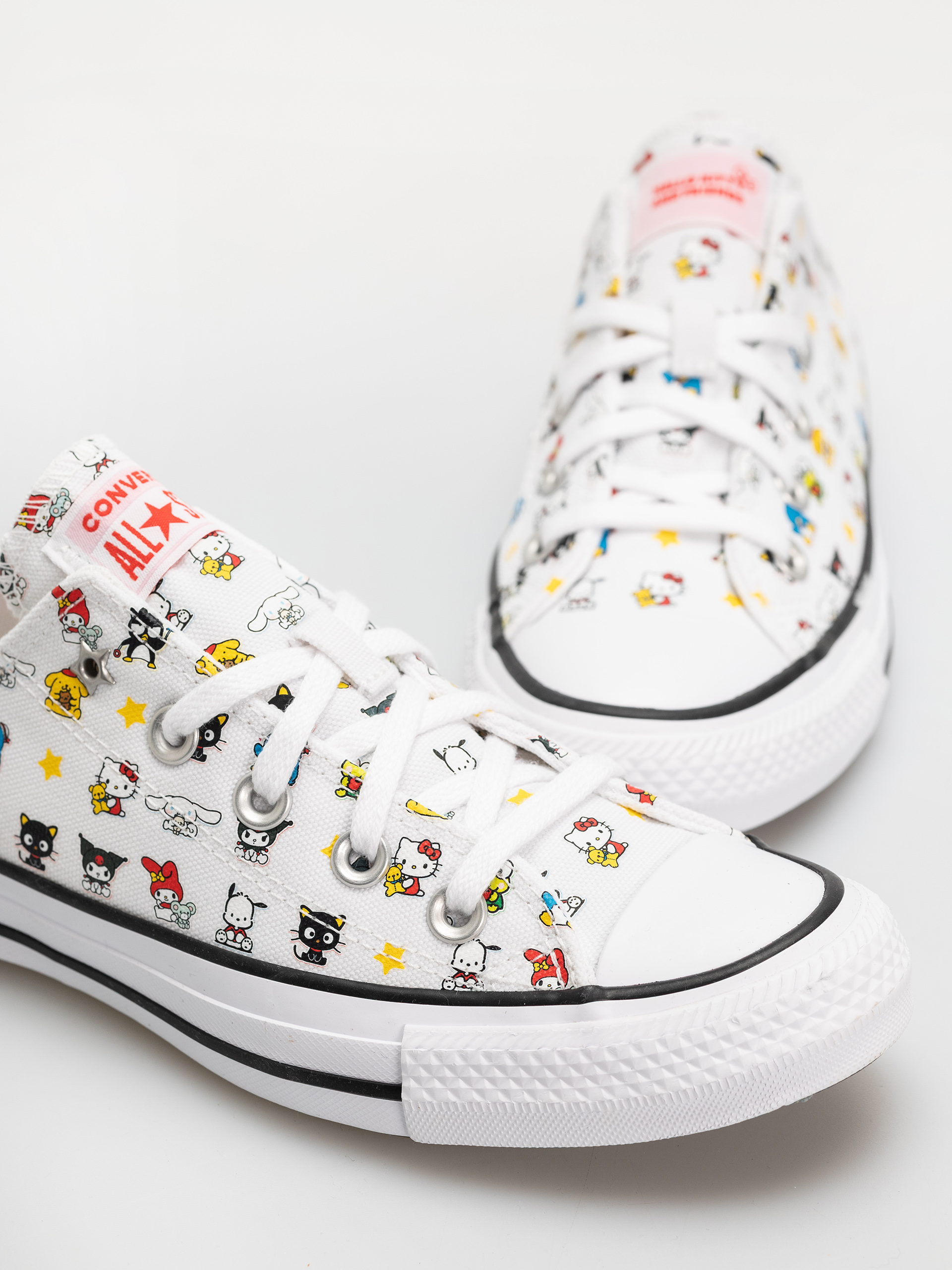 Tenisky Converse Chuck Taylor All Star Ox (white/black/pink)